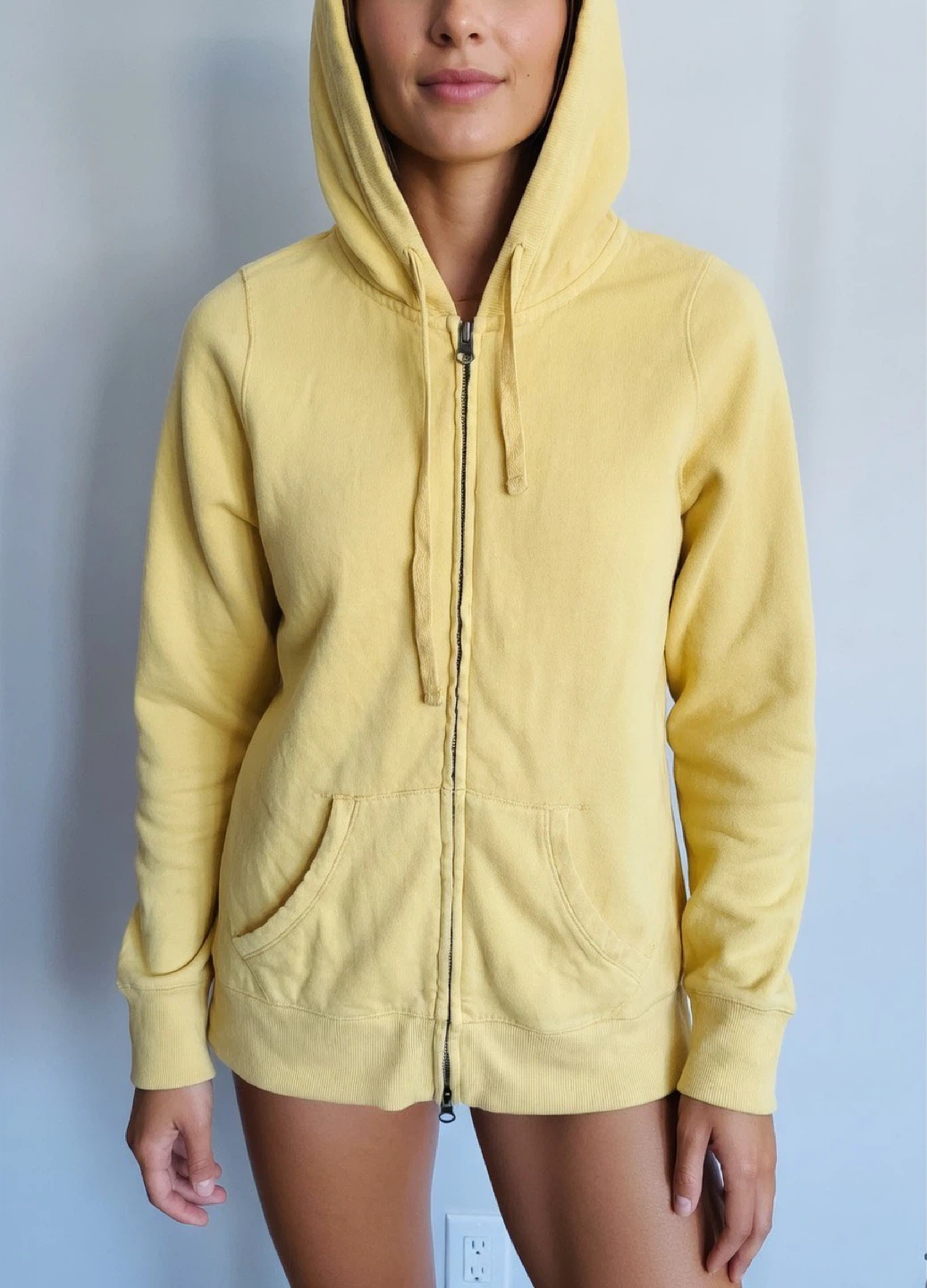 Jacob Yellow Zip-Up Hoodie - photo 2