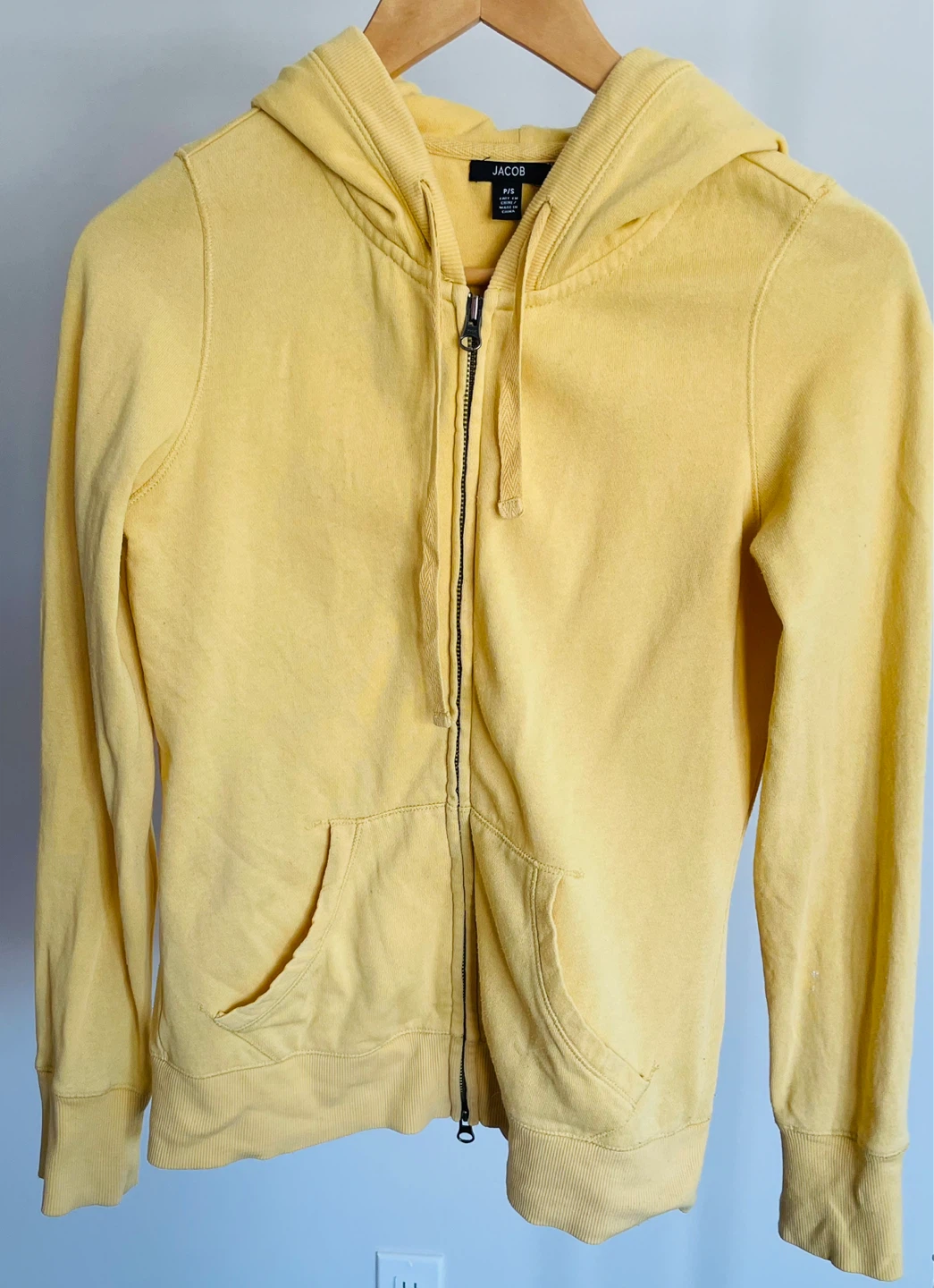 Jacob Yellow Zip-Up Hoodie - photo 4