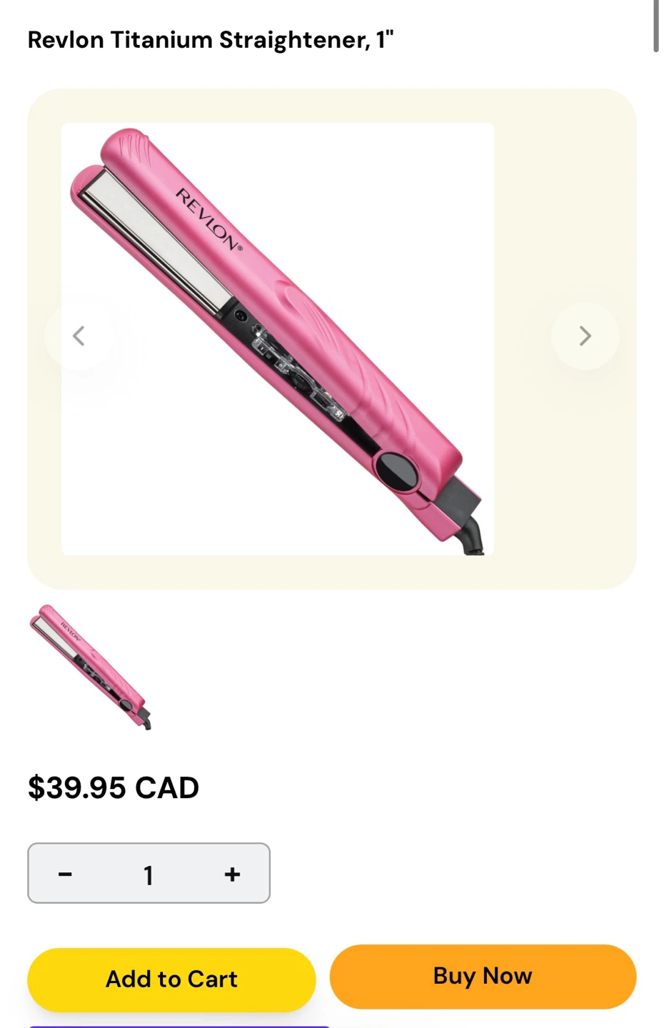 (New) Revlon Pink Hair Straightener (retail $45) - photo 4