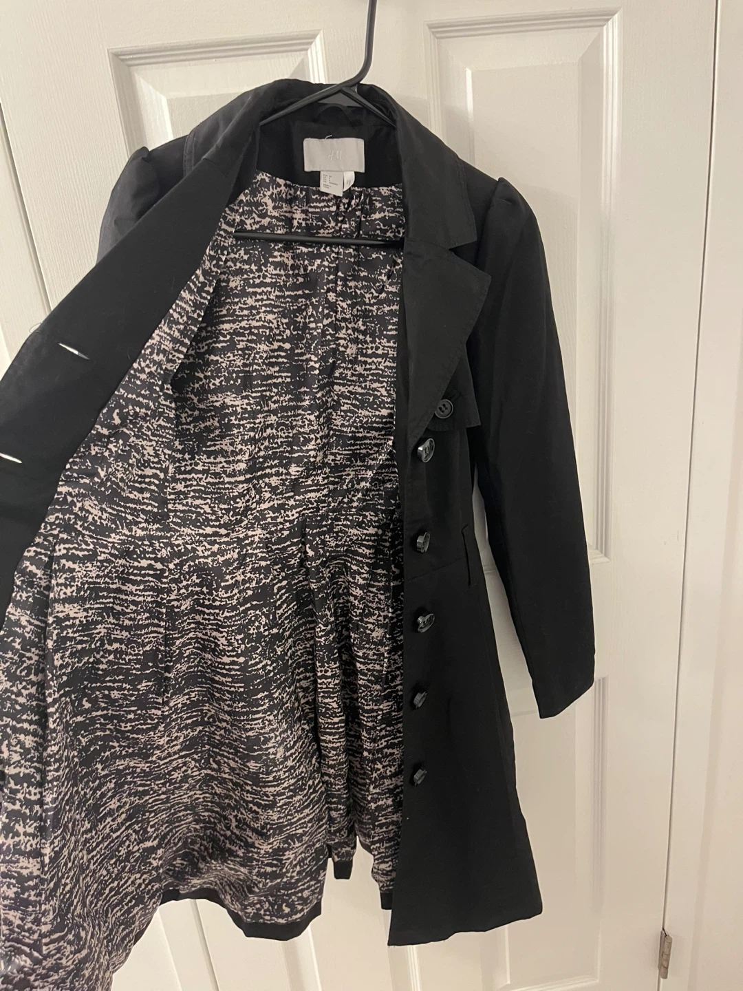H&M Trench Coat, size 4 - photo 3