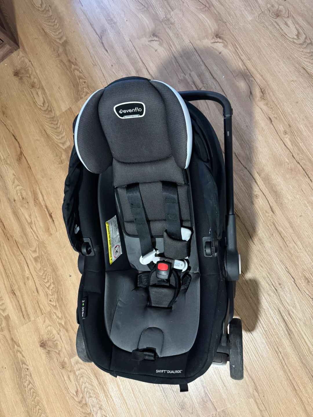Evenflo Shyft DualRide Infant Car Seat and Stroller - photo 3