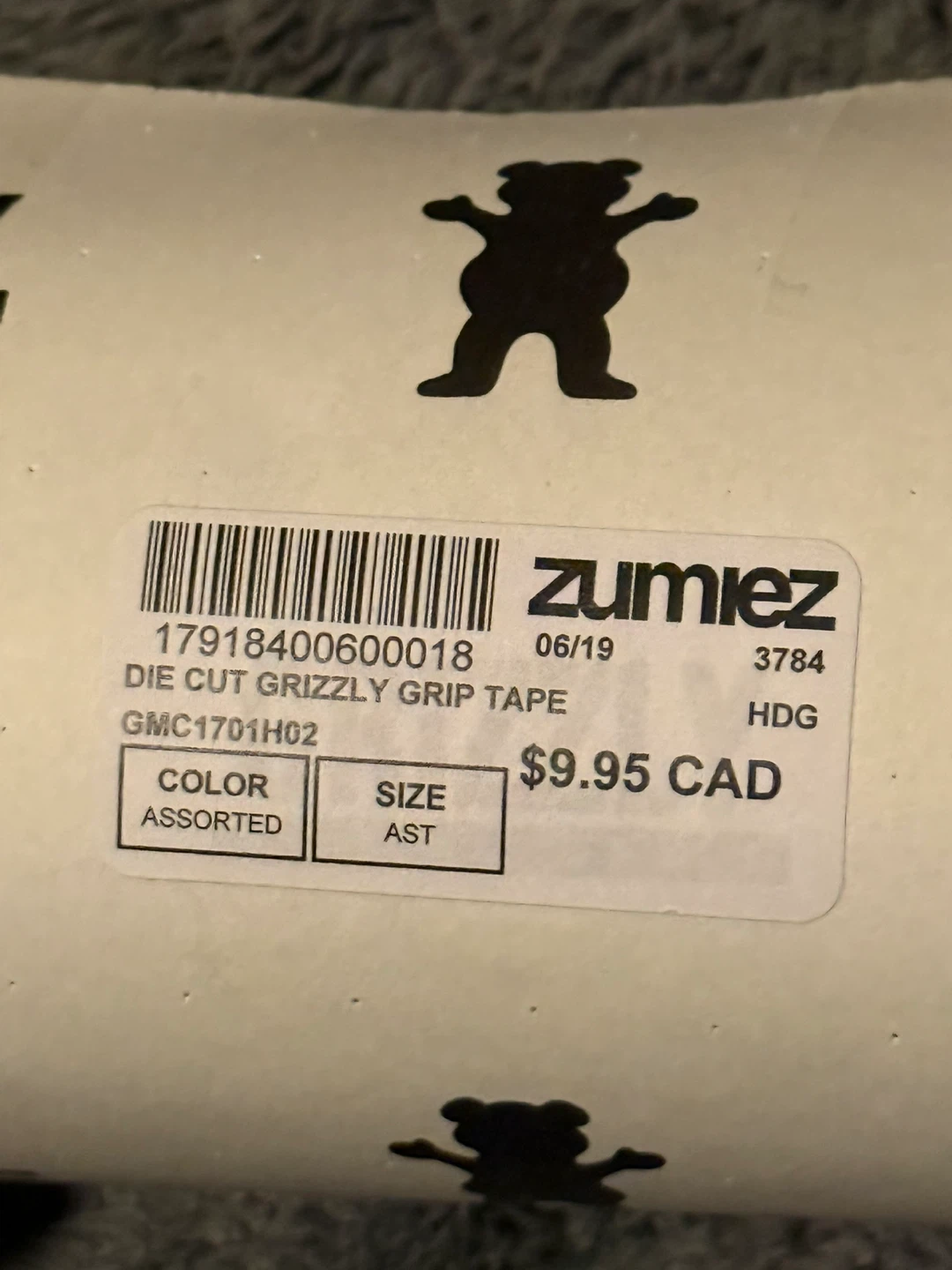 skateboard Grizzly Grip Tape