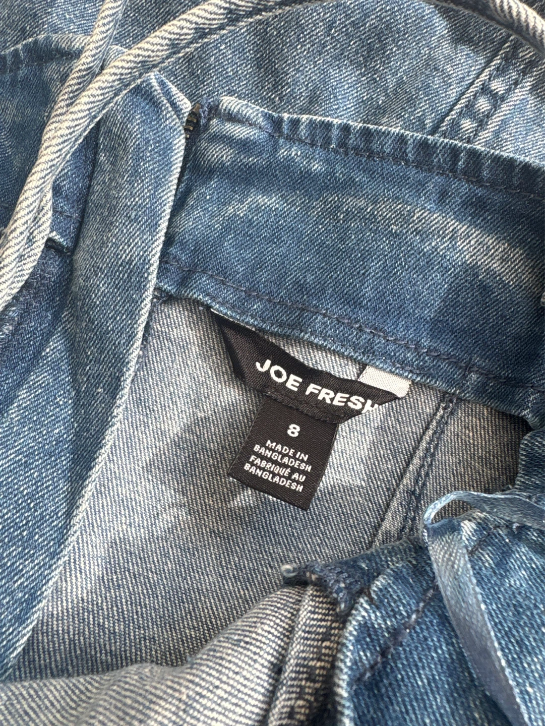 Denim Maxi Dress with Zipper - photo 3