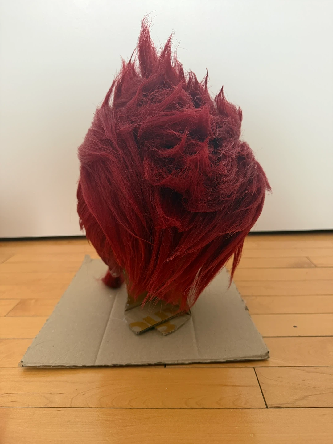 Red Anime or Gambit Cosplay Wig with Ponytail - photo 2