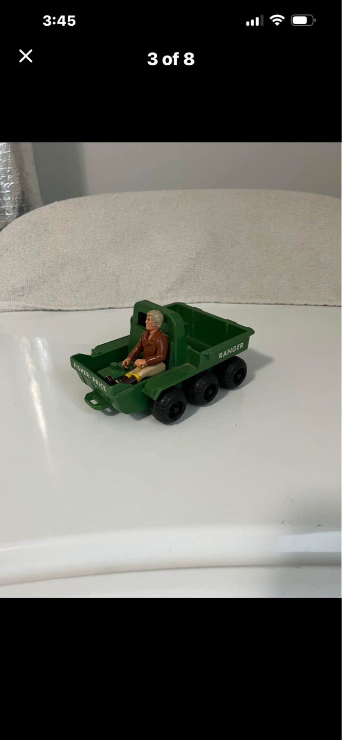1976 Fisher Price Adventure People 6 Wheel Ranger - photo 3