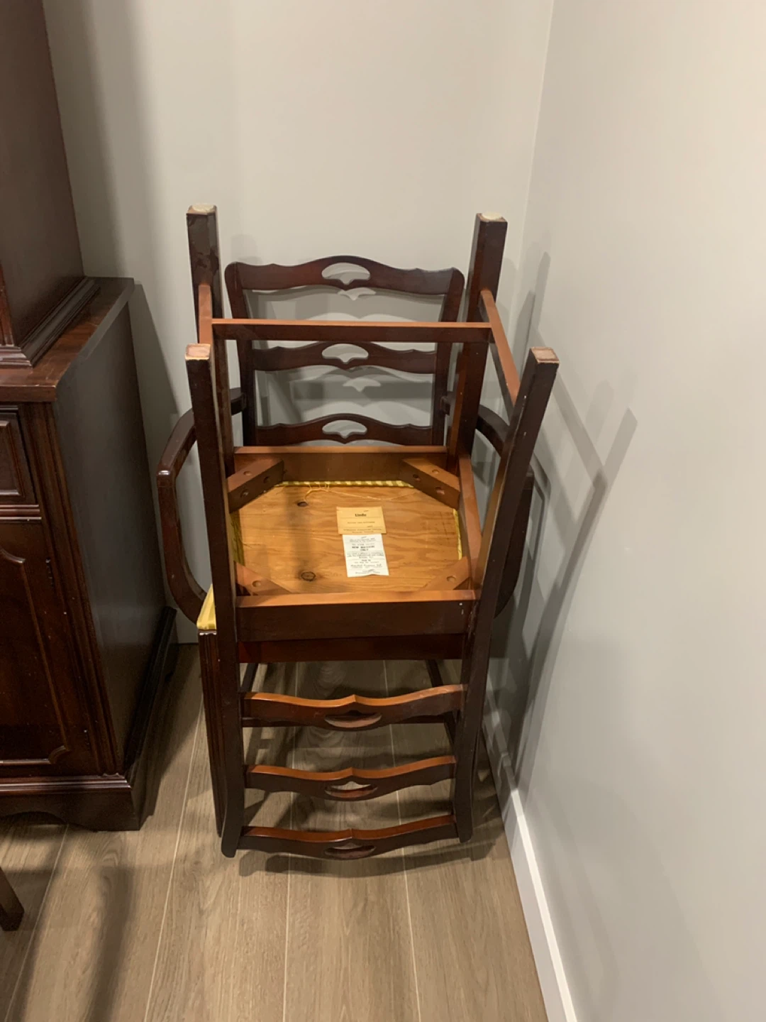 Wooden Dining Table with 8 Chairs - photo 5