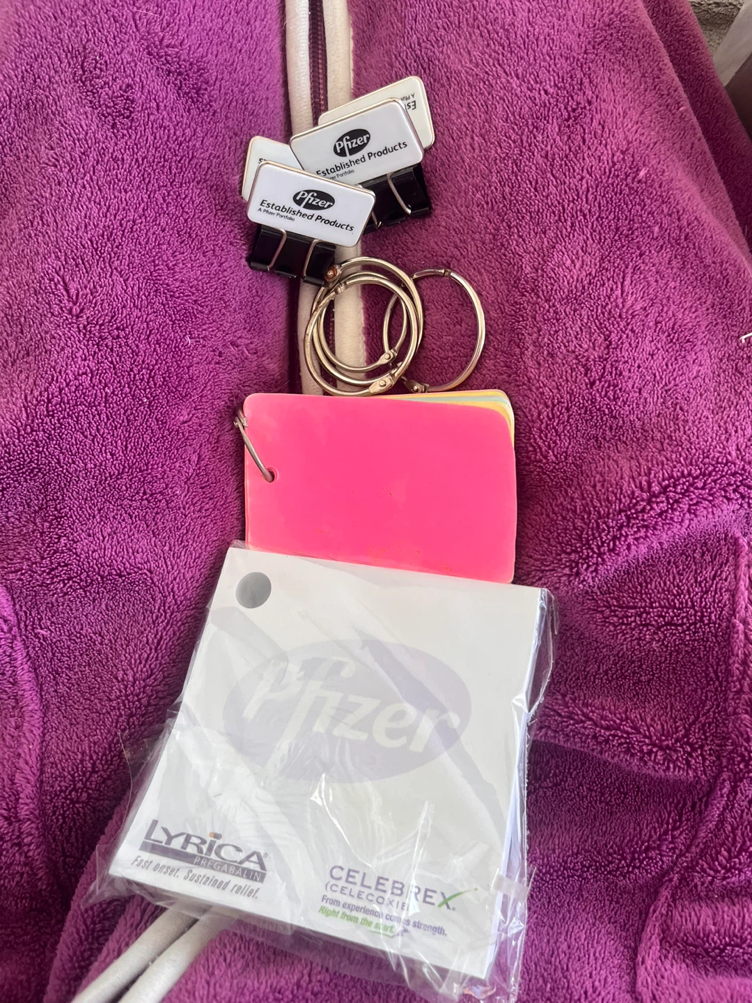 Pfizer Lyrica & Celebrex Promotional Notepad