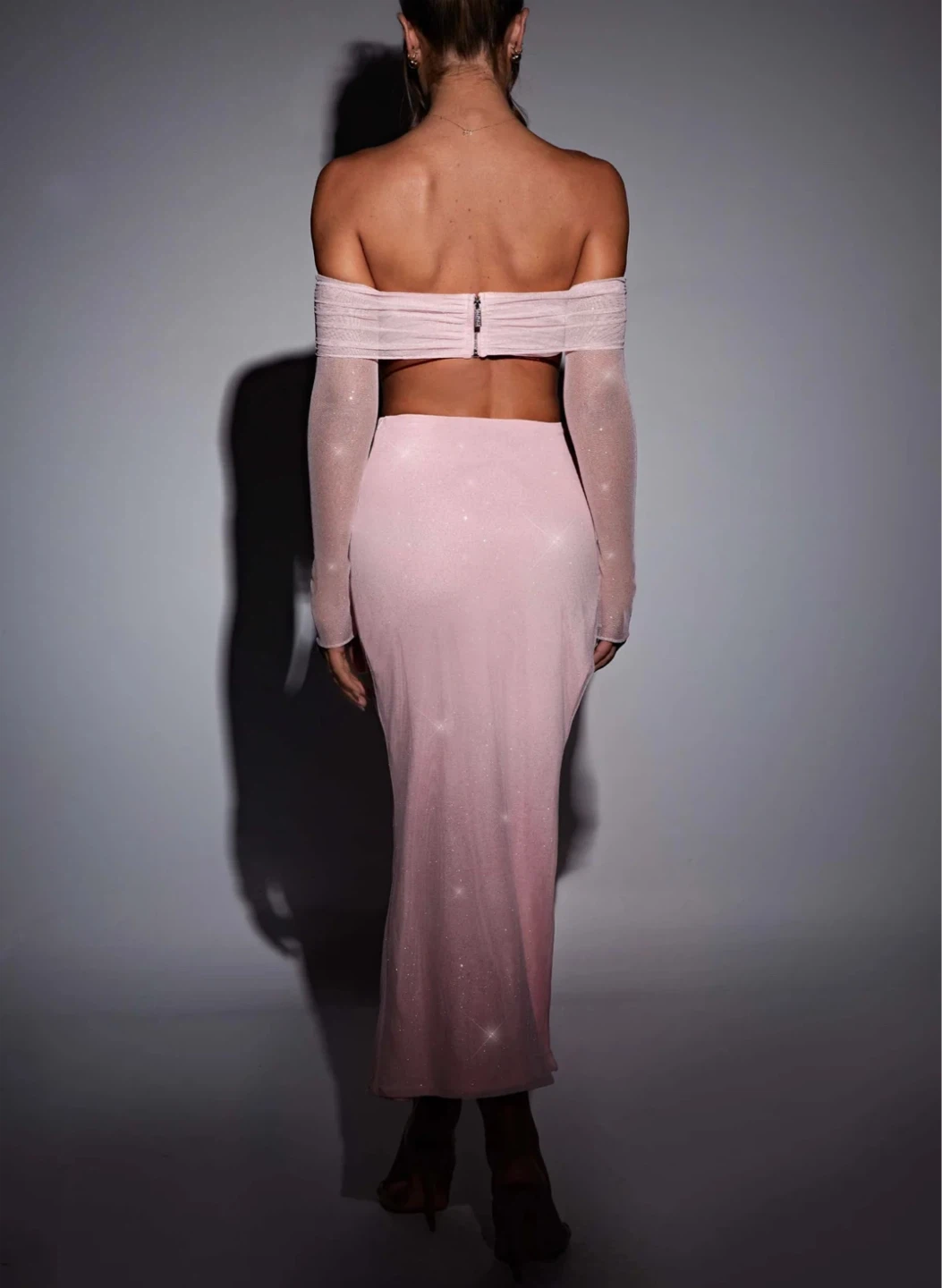 Babyboo | High-Slit Two-Piece Skirt Set - S - photo 2
