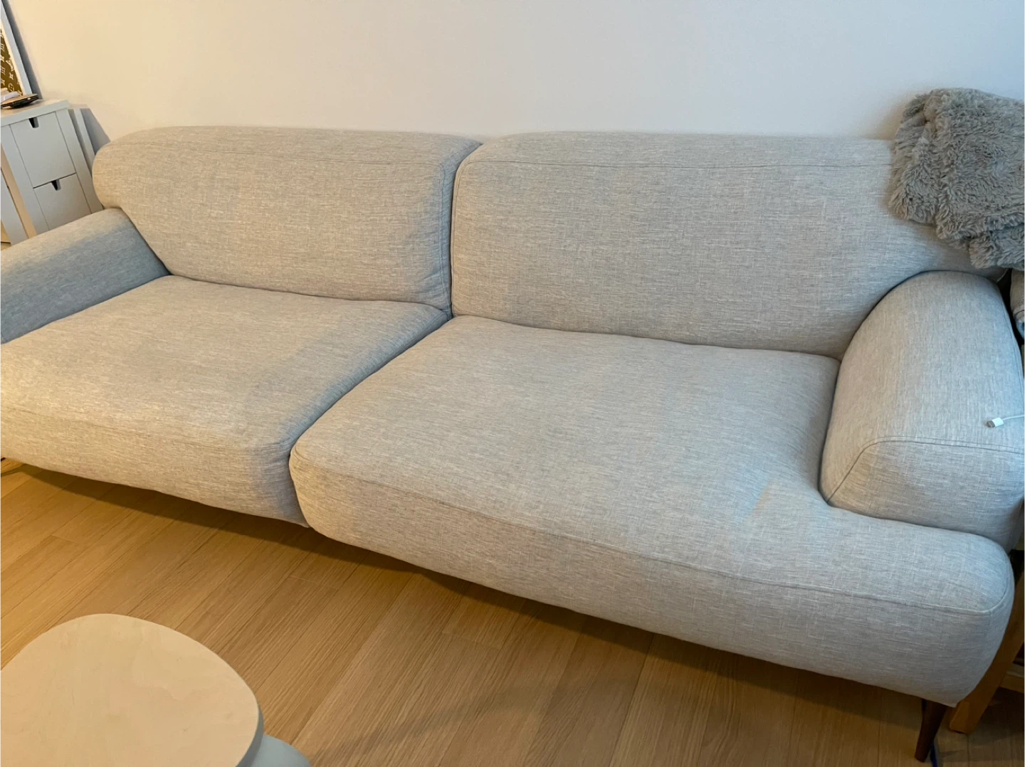 Article: 91in Sofa (Light Beige) - photo 3