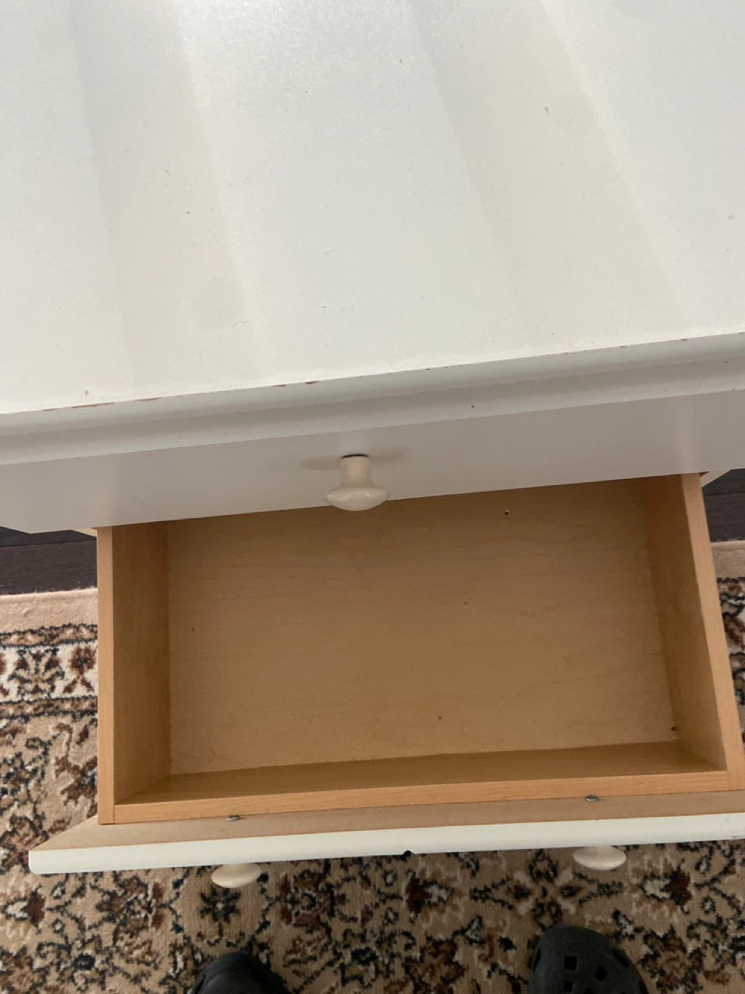 White 3-Drawer Dresser - photo 5