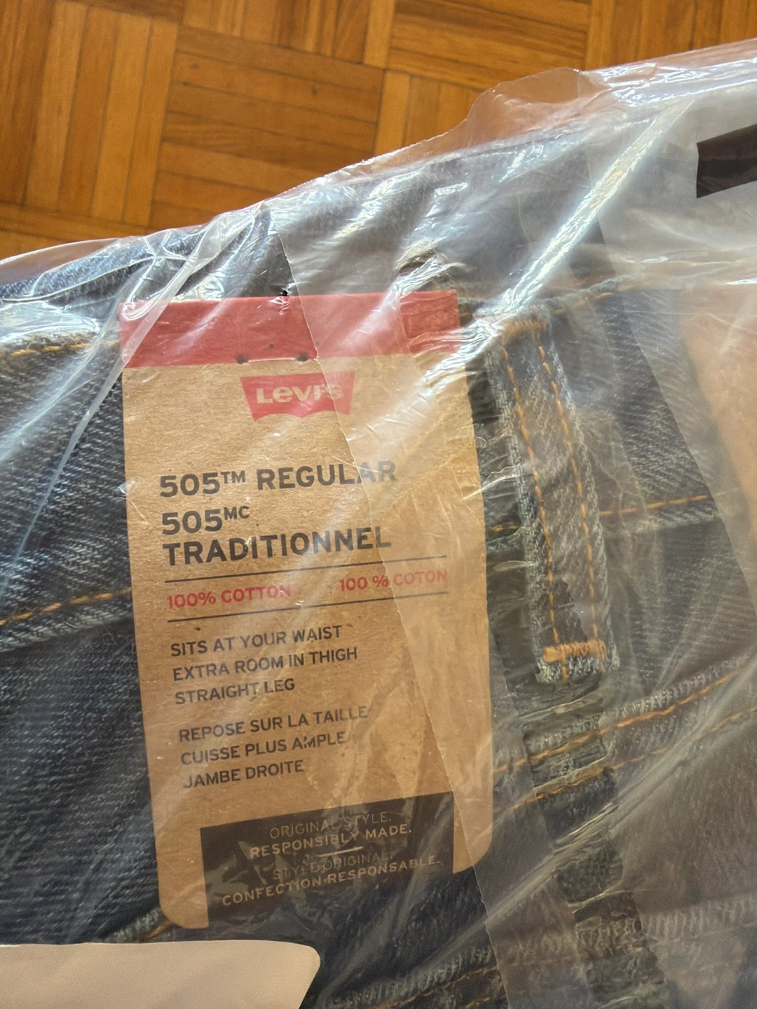 Levi's 505 Regular Fit Straight Leg Jeans
