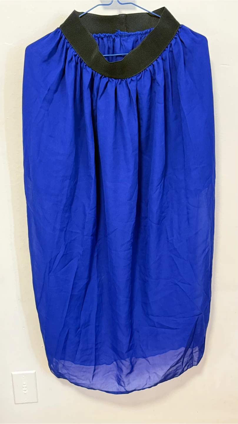 Sheer Maxi Skirts: Blue, Yellow & Red ✨ - photo 4