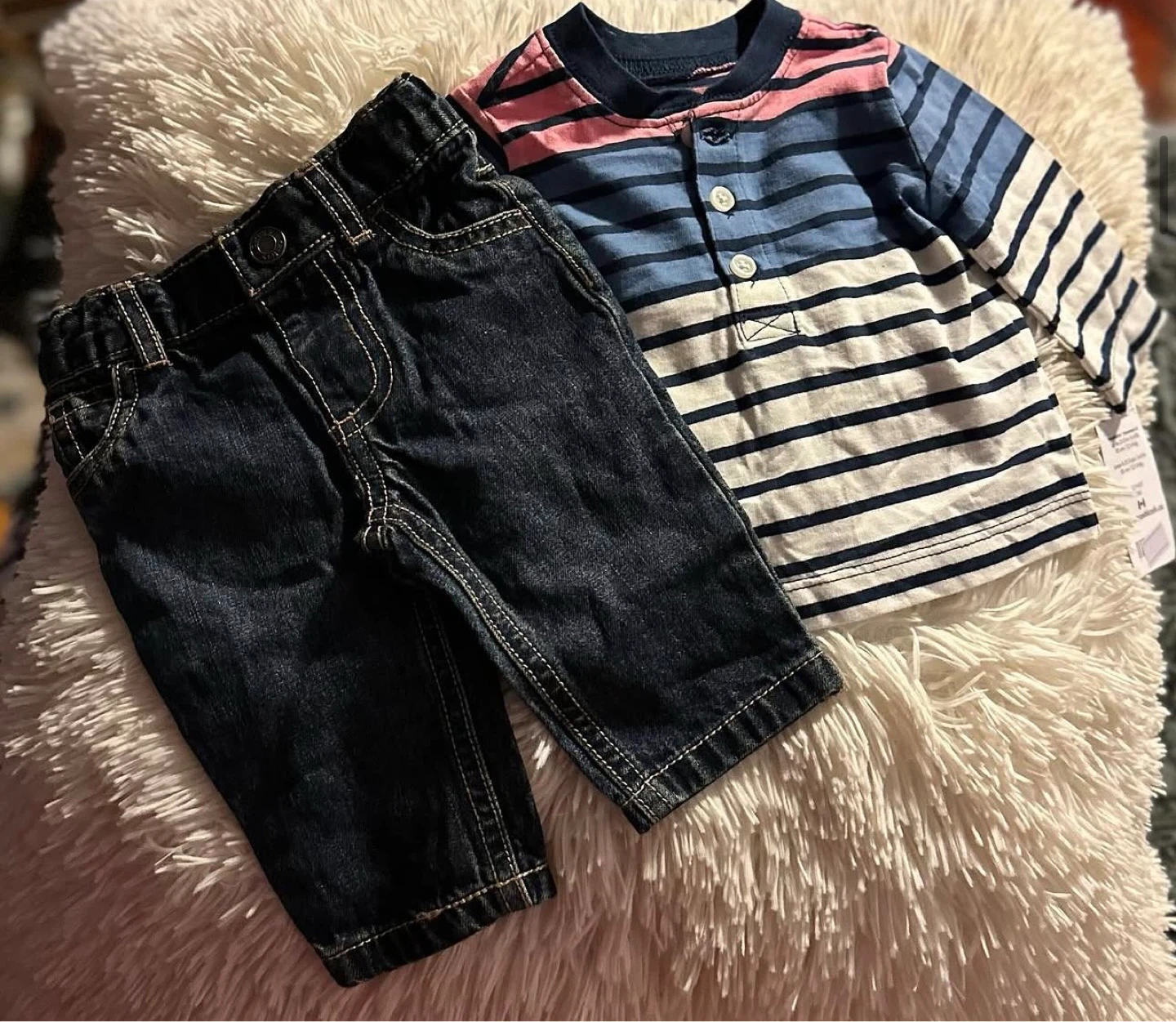 BOYS 2PC PANTS SUITE (SIZE:NEWBORN)
