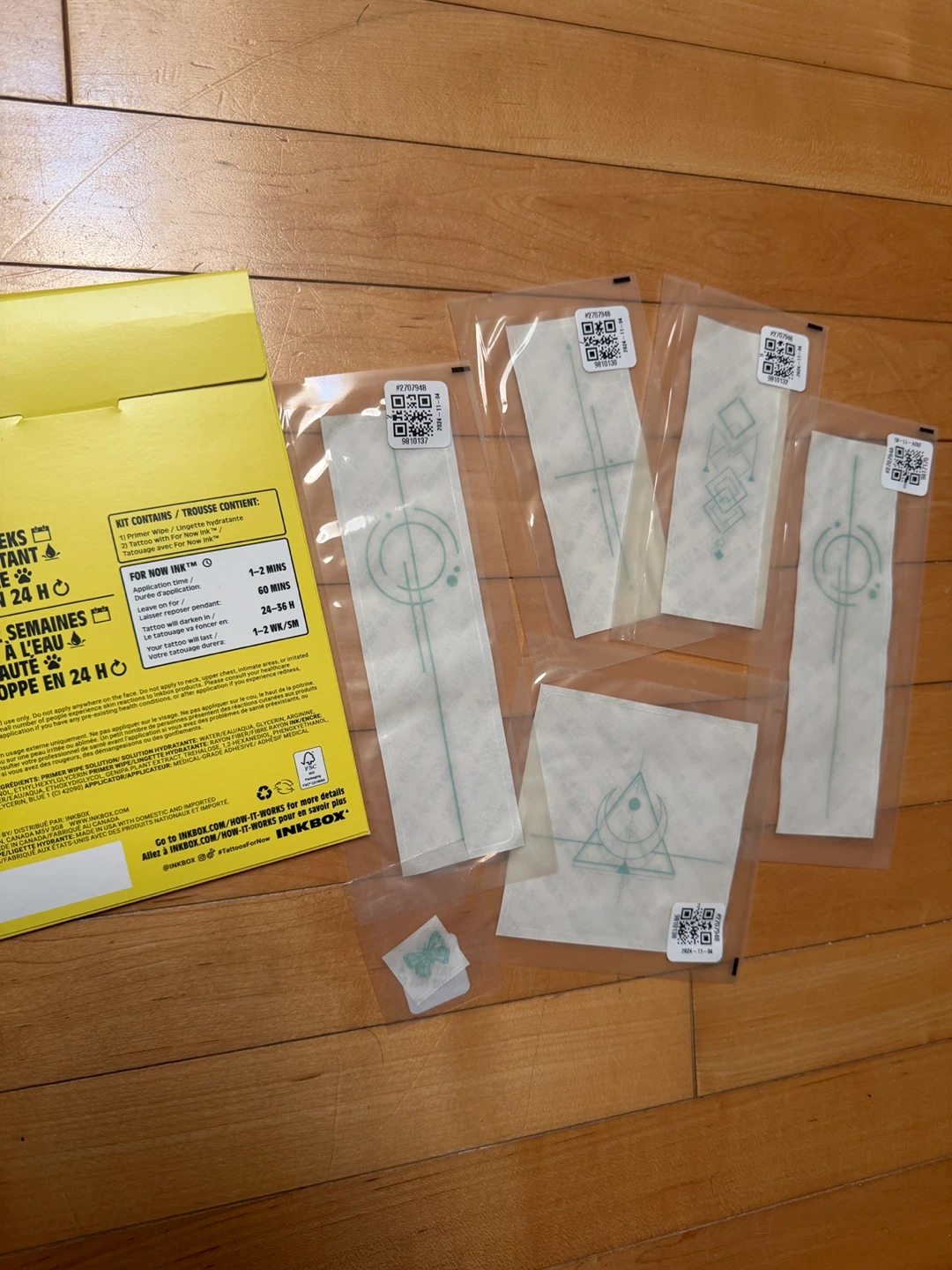 INKBOX Assorted Semi-Permanent Tattoos