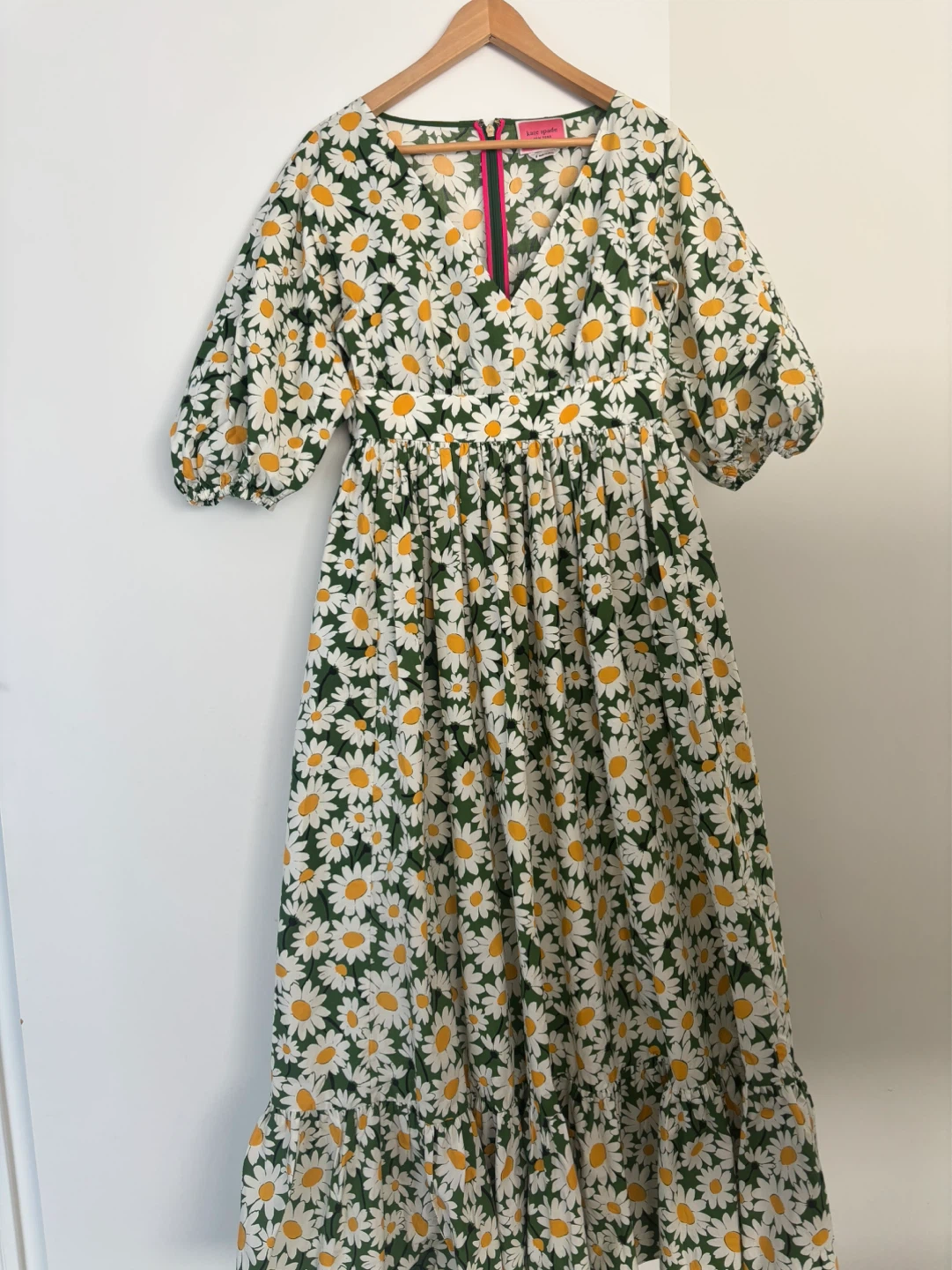 Kate Spade "Bodega Mid Dress" Daisy Print Dress - Size Medium - photo 2
