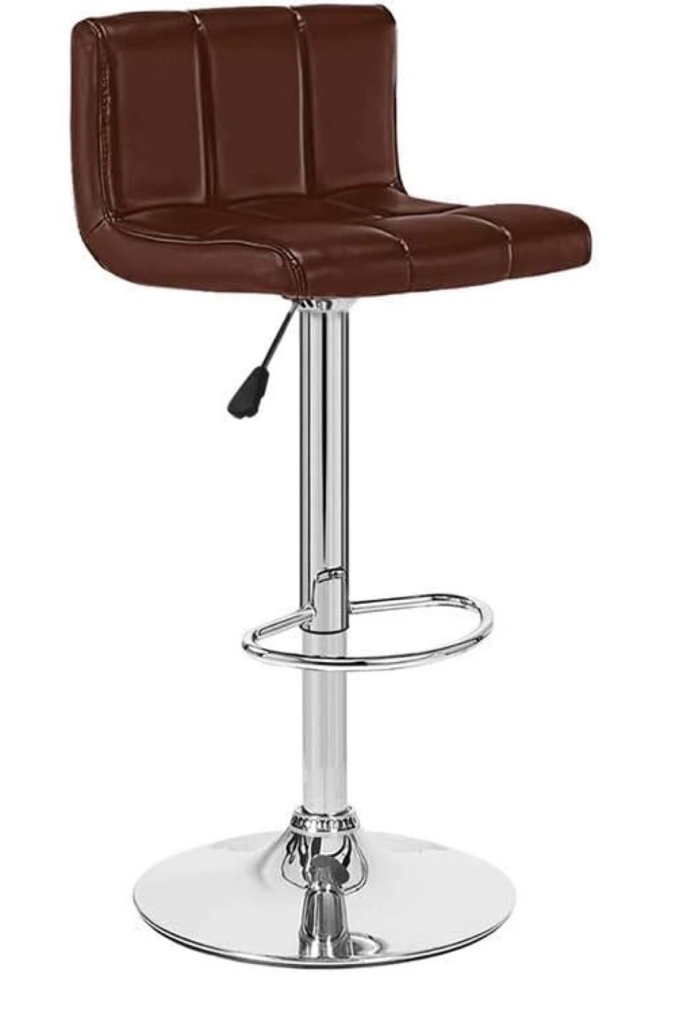 Adjustable Bar Stool （Brown） Brand New