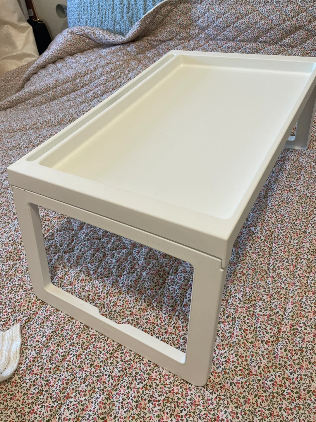 IKEA White Bed Tray Table