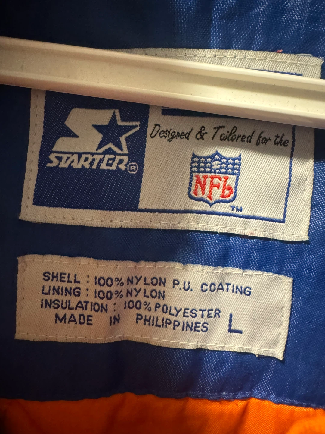 Starter Denver Broncos Anorak Jacket - Size L - photo 4