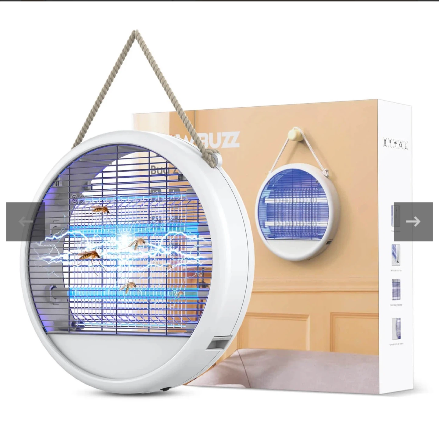 Indoor Bug Zapper UV Mosquito Killer Wall Mounted (Brand New)