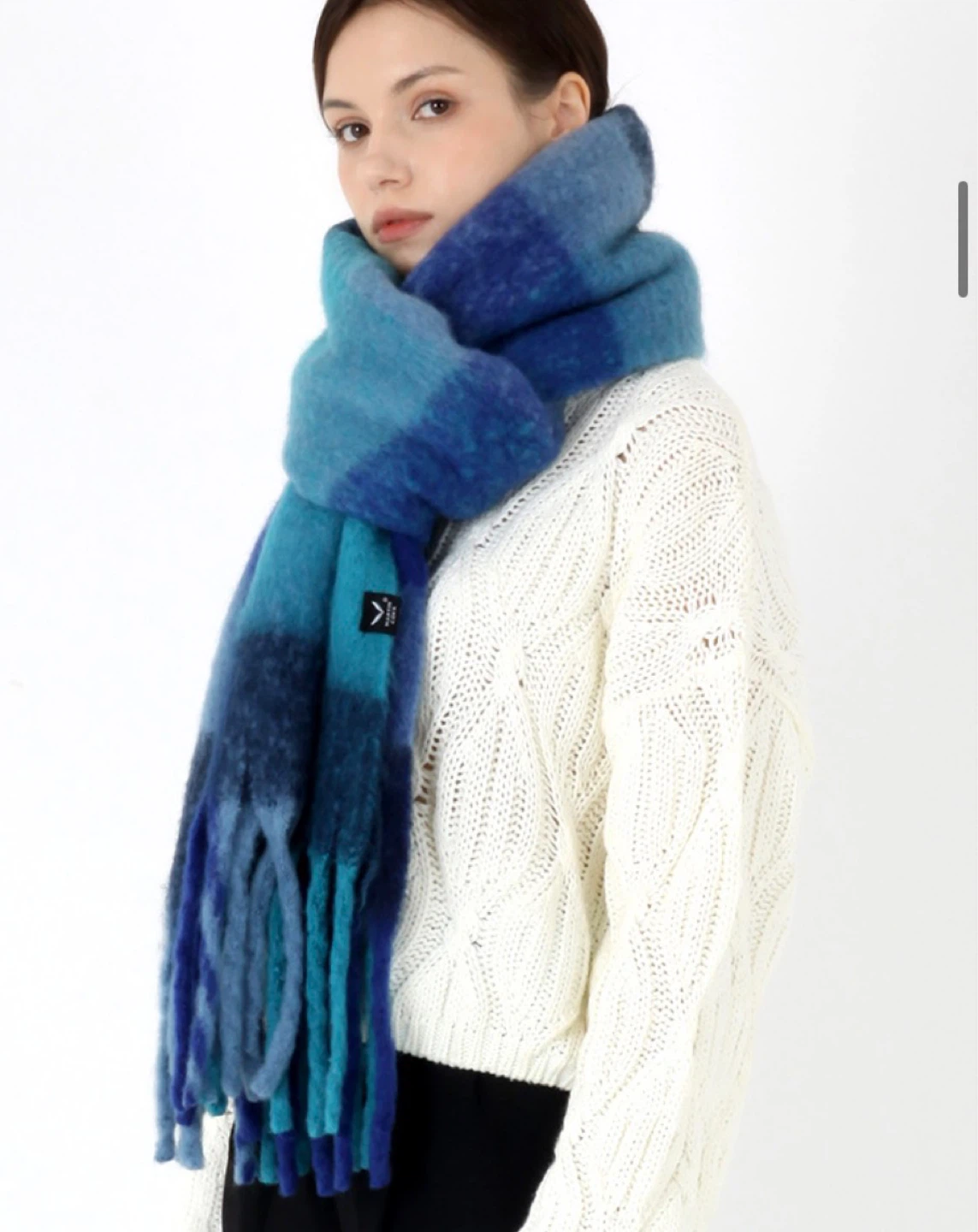 Warm Long Scarf (Over 2m) – Soft & Cozy - photo 2