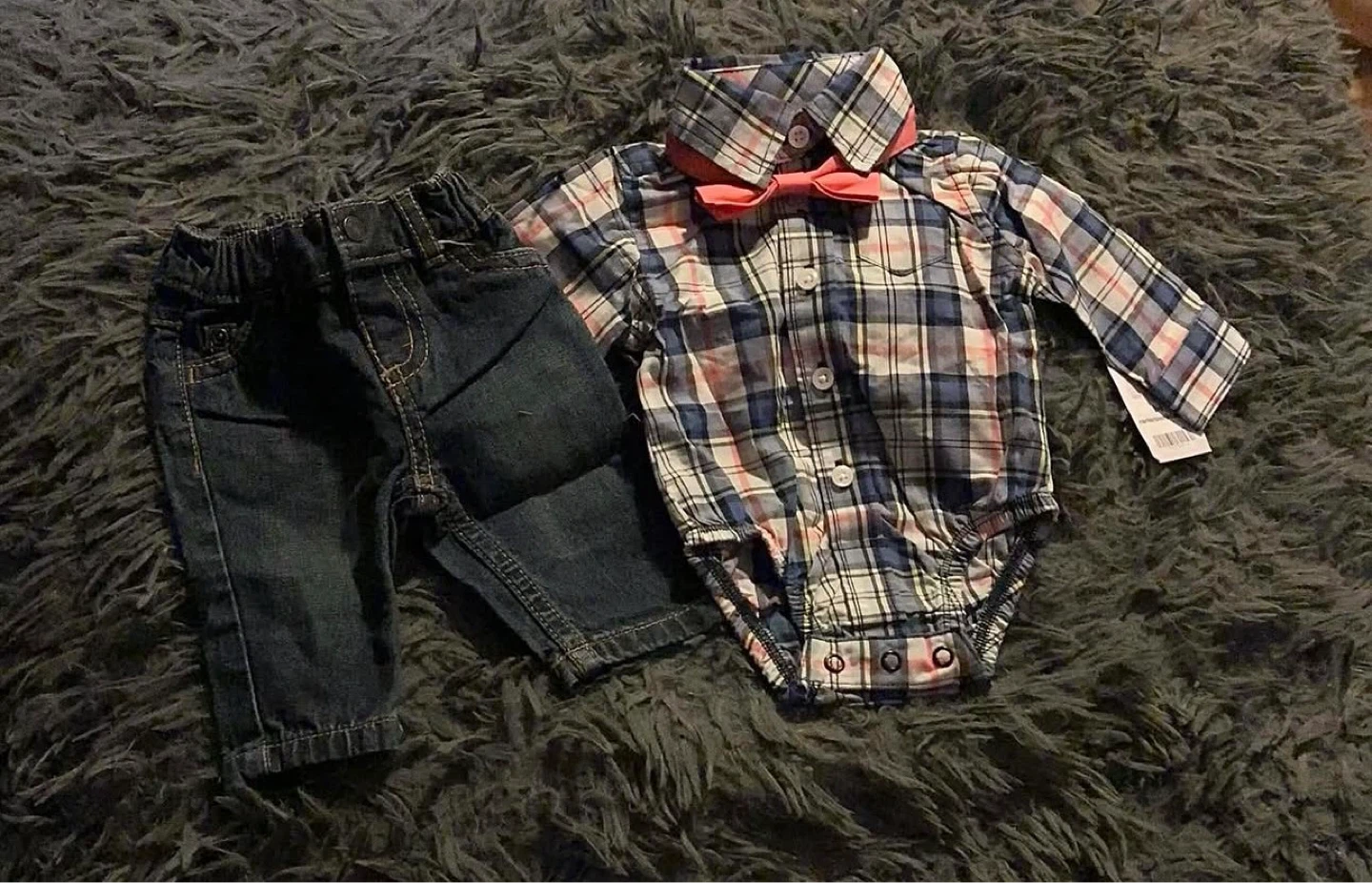BOYS 2PC PANTS SUITE (SIZE:NEWBORN)