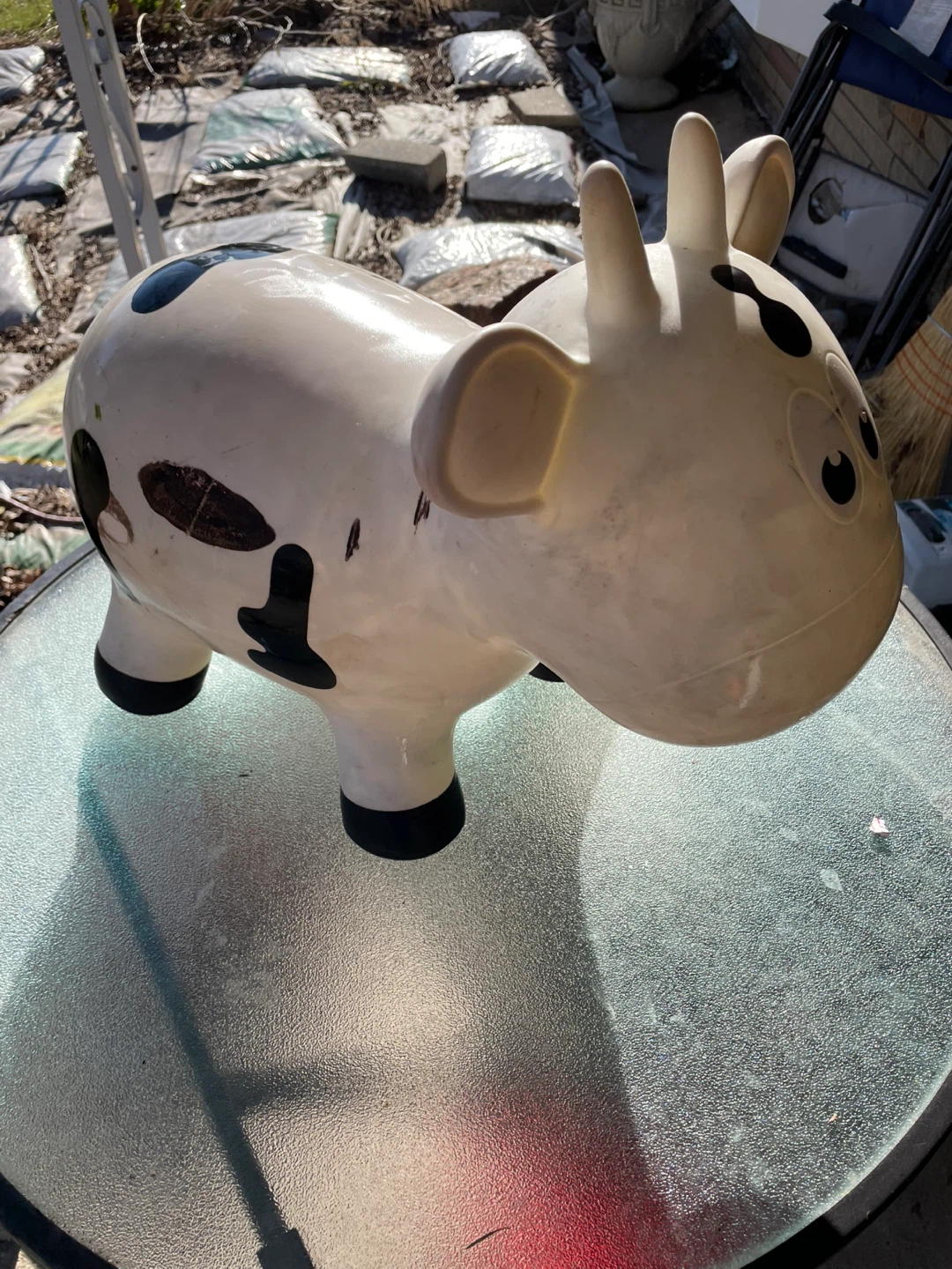 Inflatable Cow Hopper Toy - photo 2