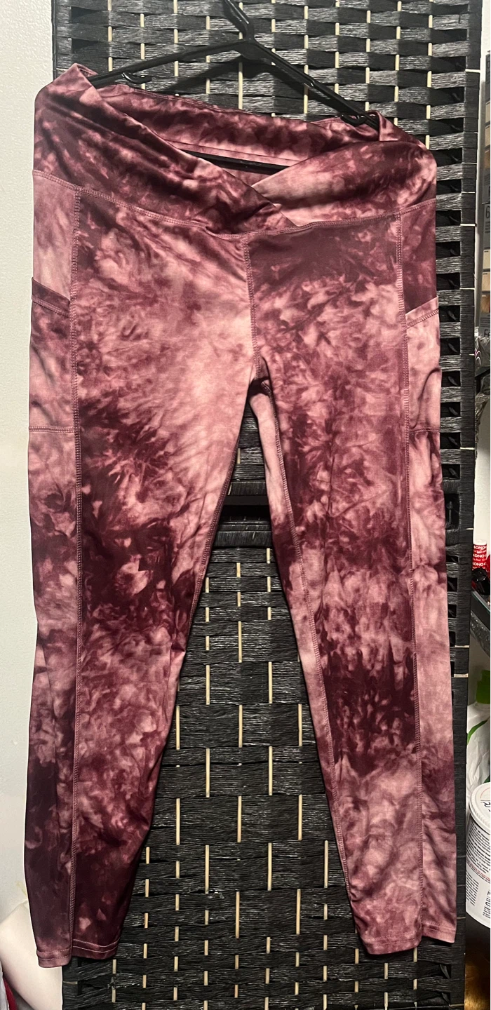 Women's Tie-Dye Workout Leggings with Pockets