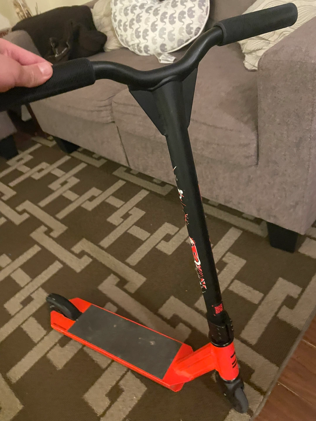 Red and Black Stunt Scooter (Oxelo) - photo 3