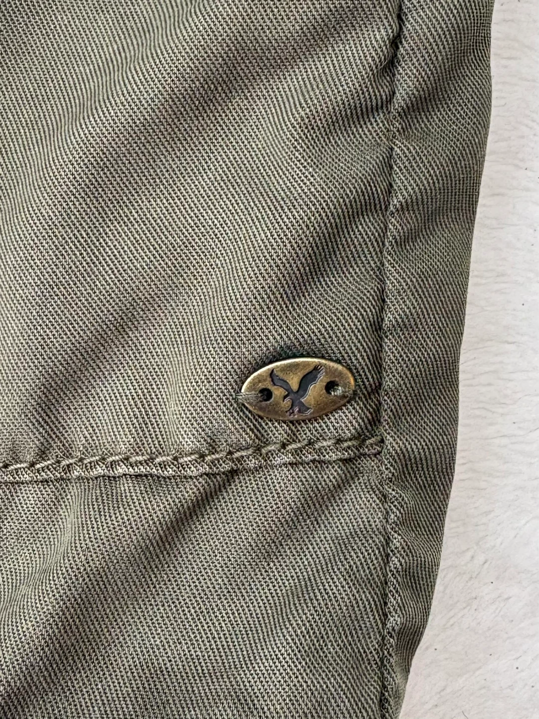 American Eagle Outfitters Drape Front Utility Vest Green Size M - photo 5