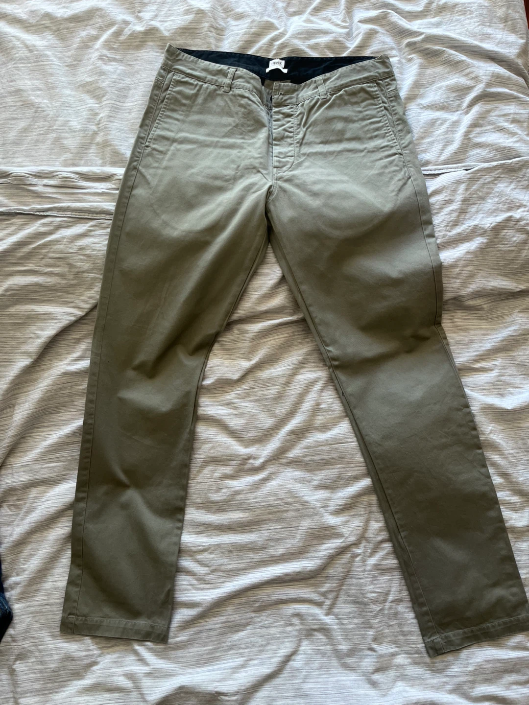 Filippa K Men’s Chino Pants (khaki) - Size 34W 34L - photo 2