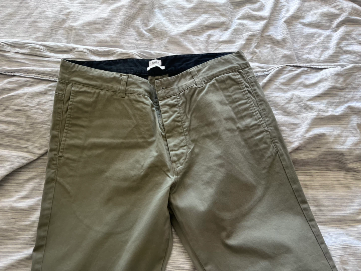 Filippa K Men’s Chino Pants (khaki) - Size 34W 34L