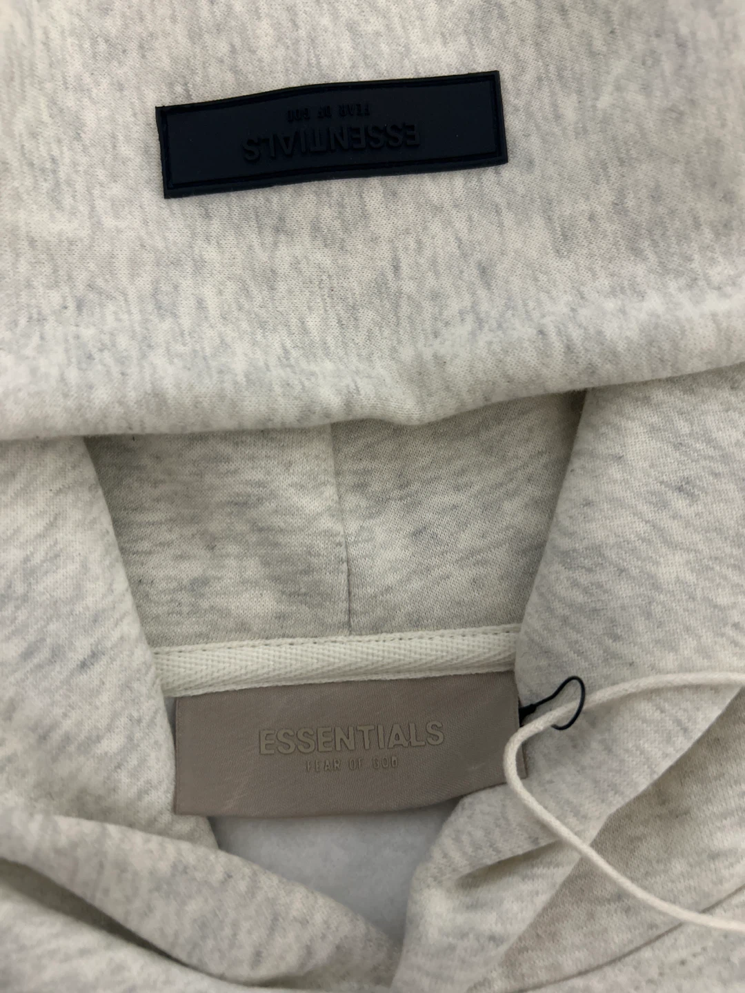 ESSENTIALS Fear of God Hoodie - Light Grey - Size M - photo 2