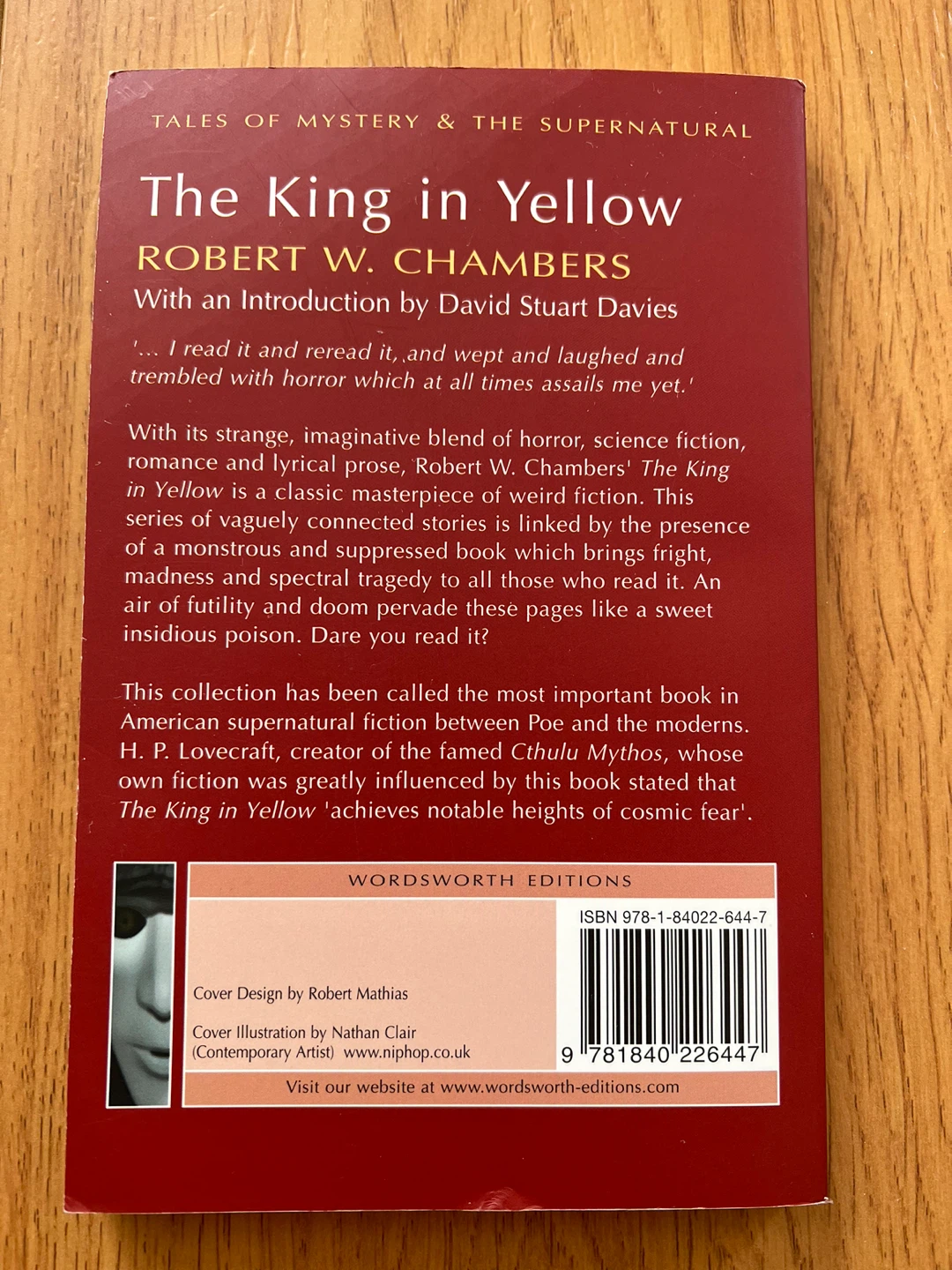 The King in Yellow by Robert W. Chambers (Wordsworth Editions) - photo 2