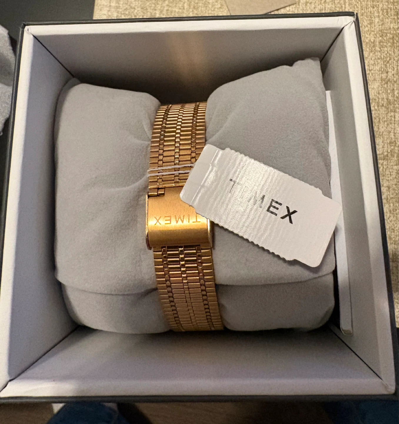 Timex Q Quartz Watch - Rose Gold Tone - photo 2