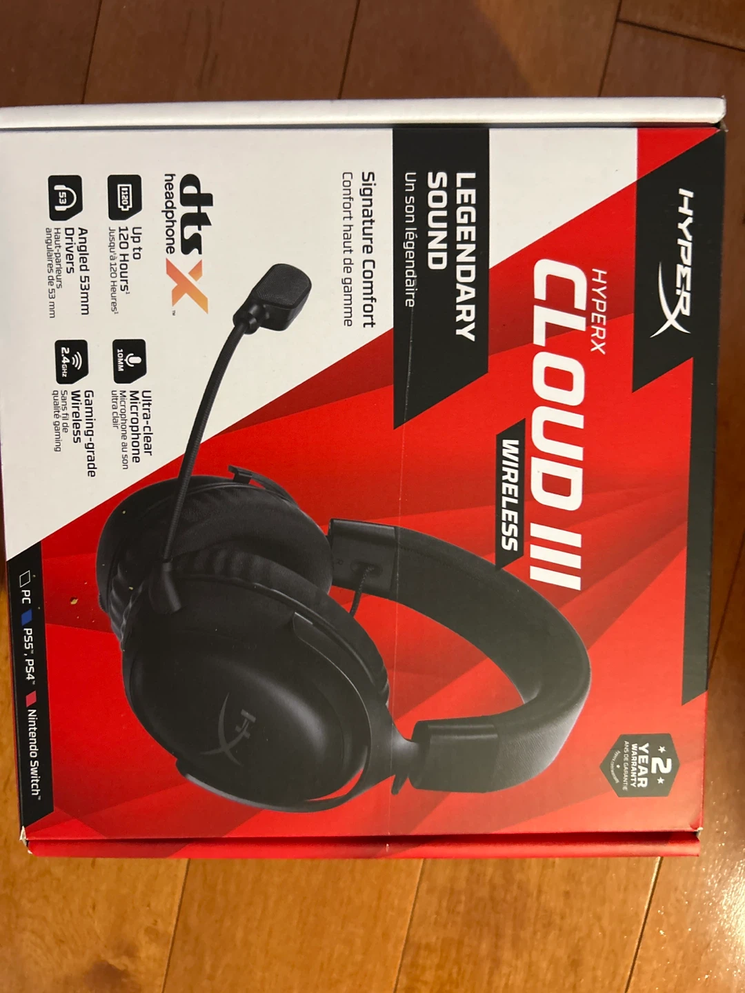 HyperX Cloud III Wireless Gaming Headset - photo 3