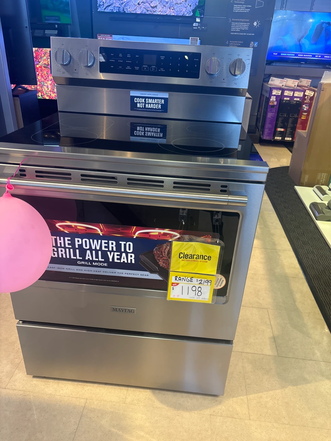 Maytag Range with Grill and Griddle