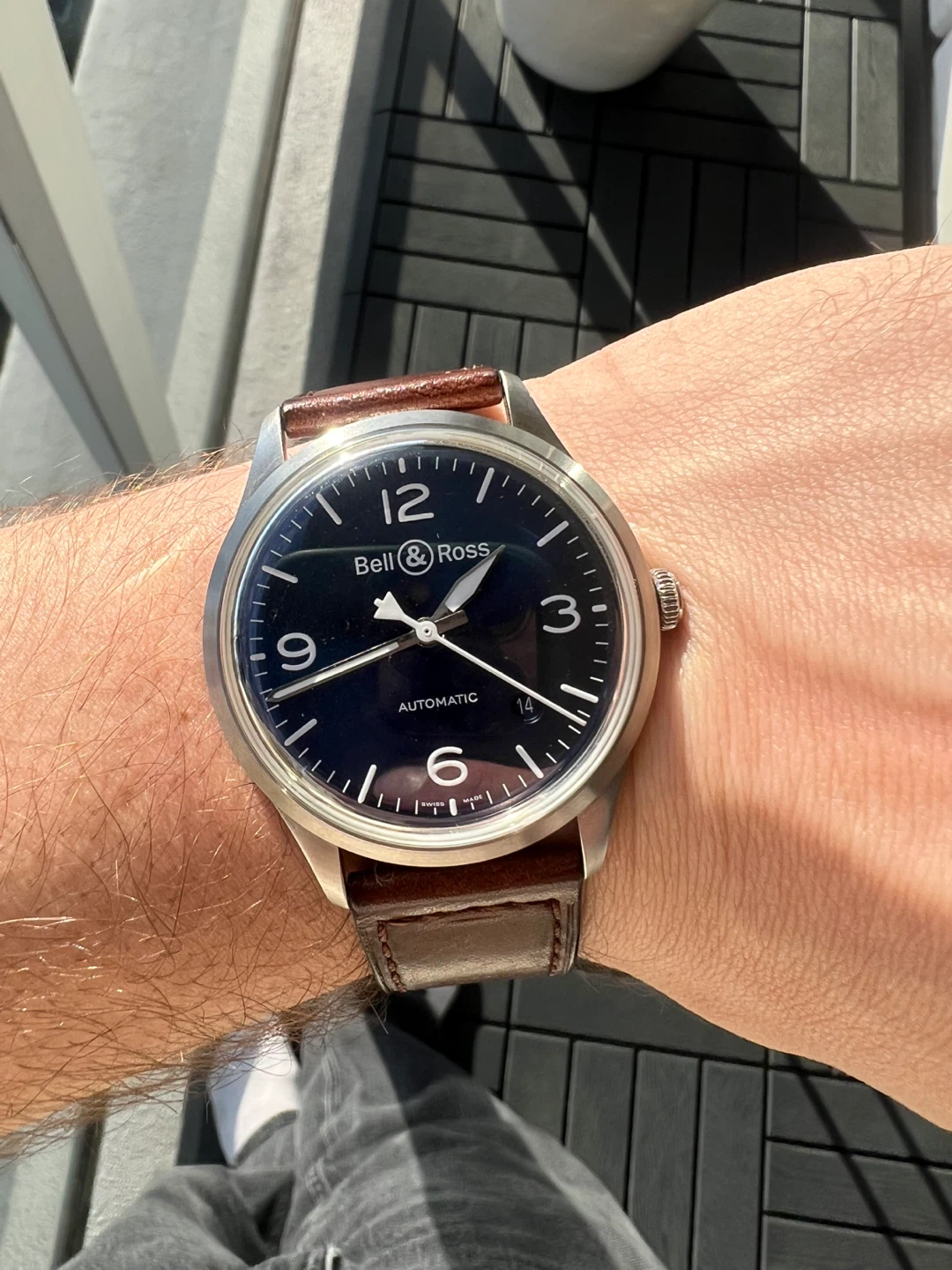 Bell & Ross Automatic Stainless Steel Watch