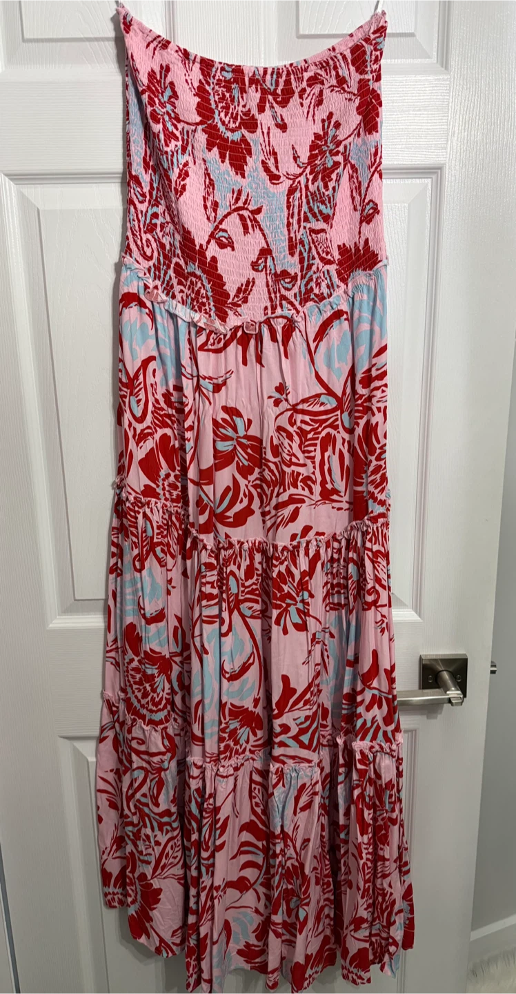 Abel The Label Strapless Maxi Dress - photo 2