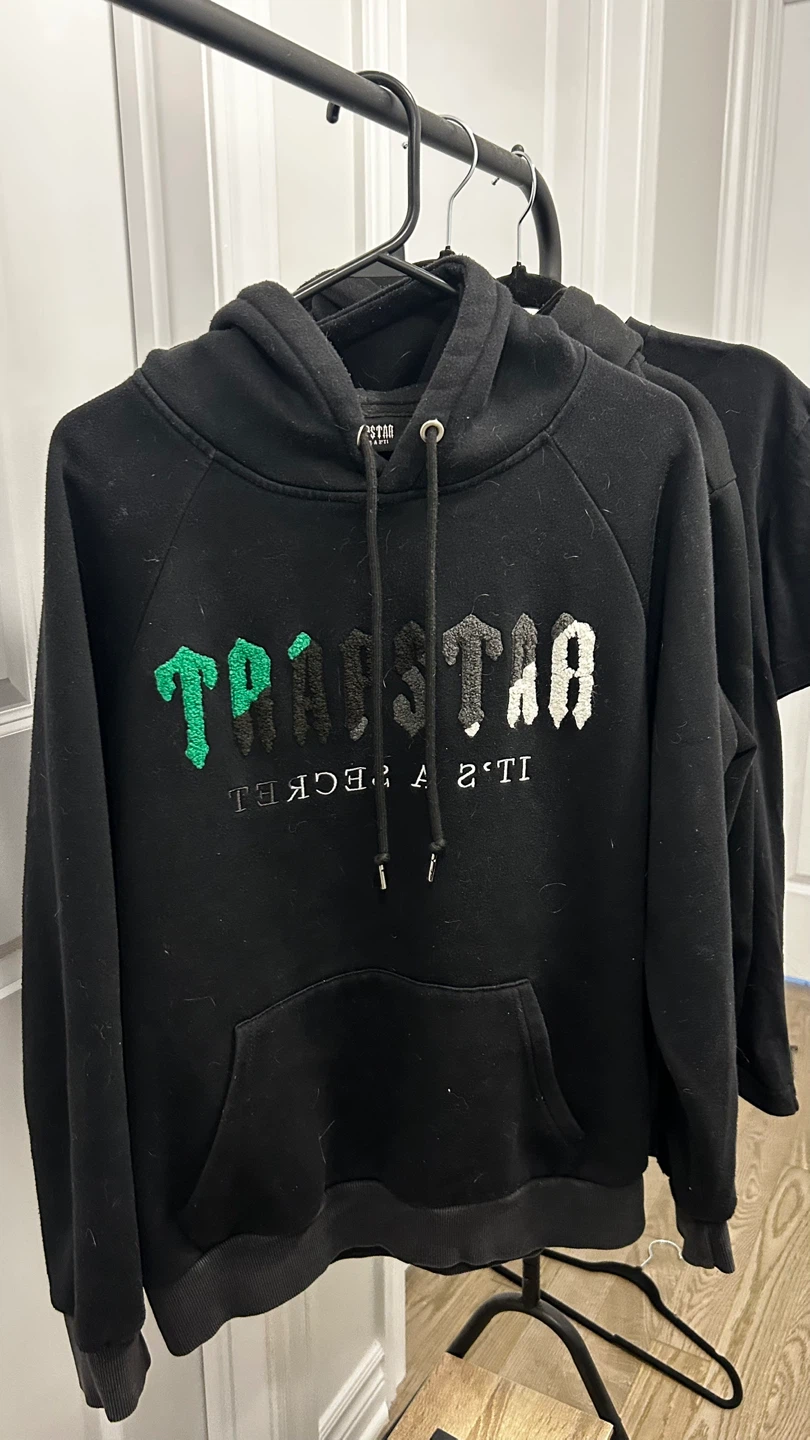Trapstar Black Hoodie Size M
