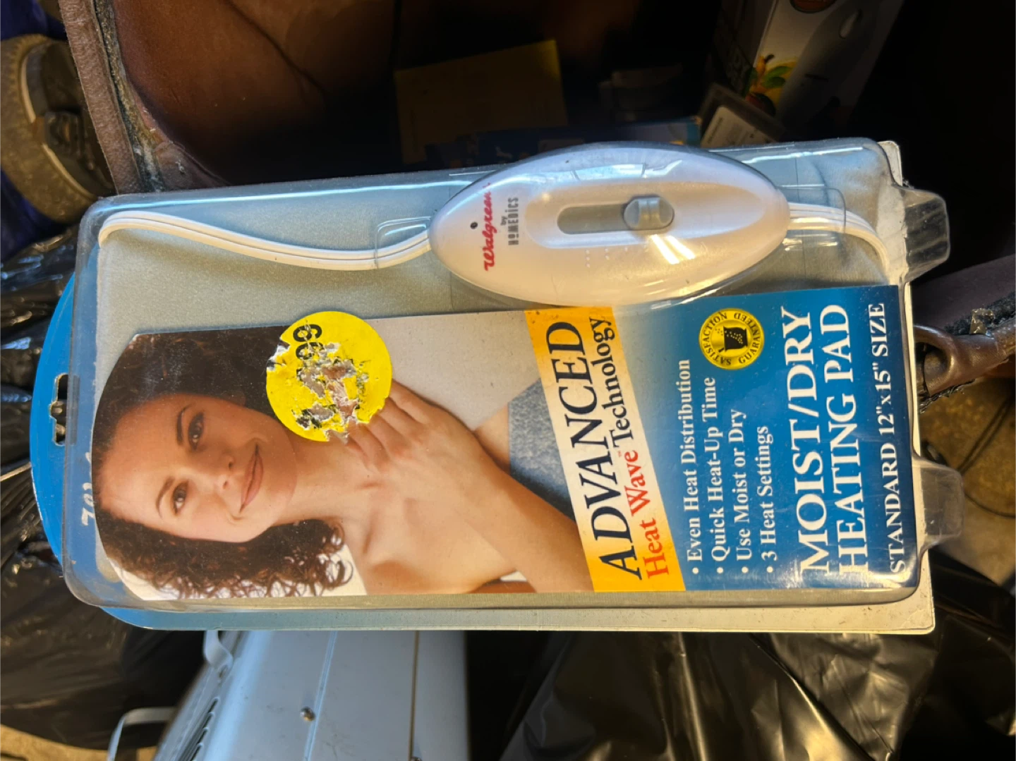 Walgreens Moist/Dry Heating Pad 12" x 15"