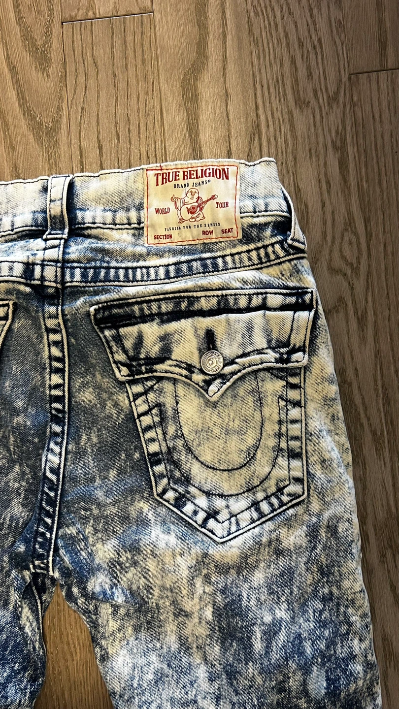 True Religion Rocco Jeans - Acid Wash - photo 4