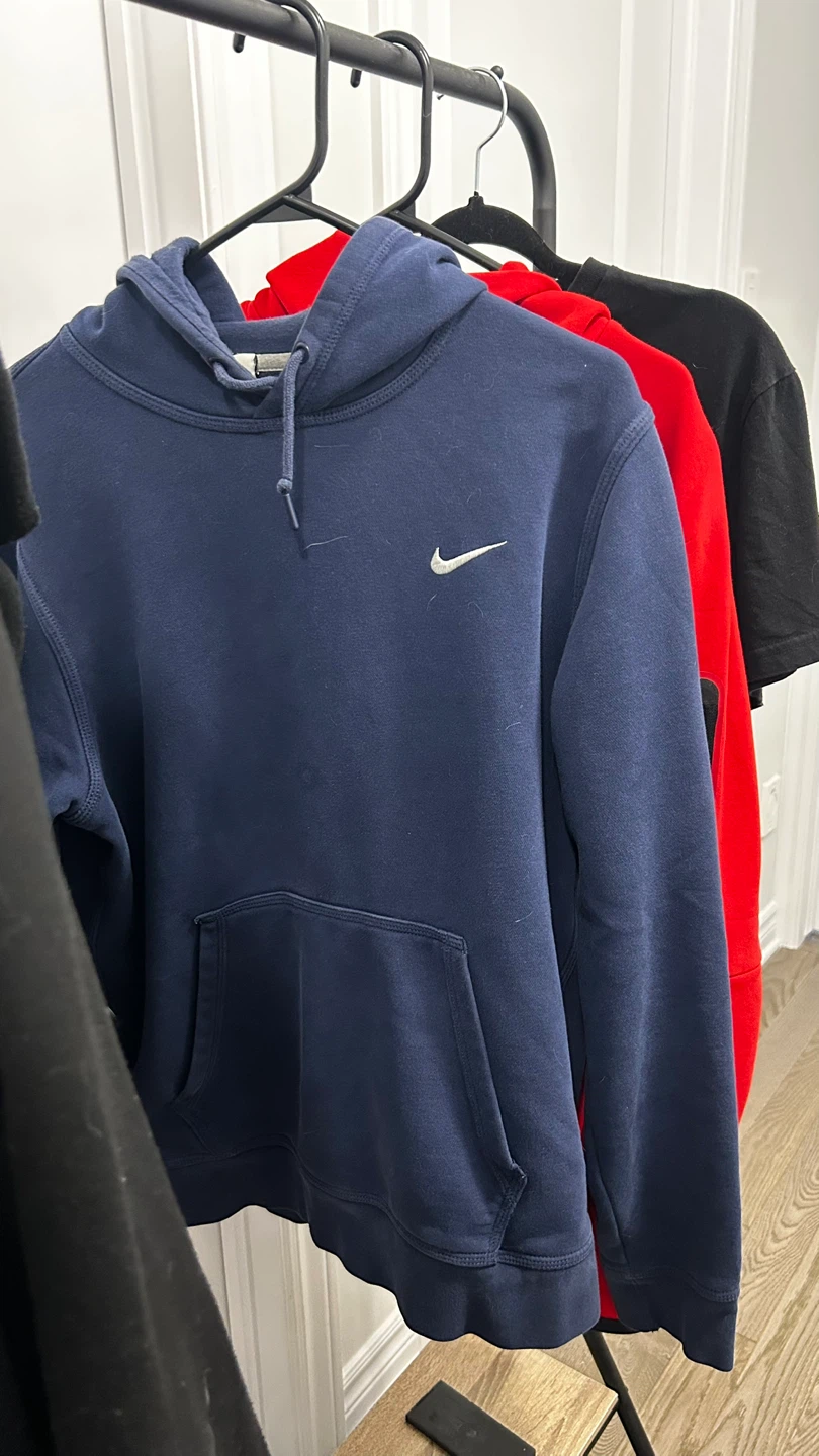 Nike Navy Blue Pullover Hoodie