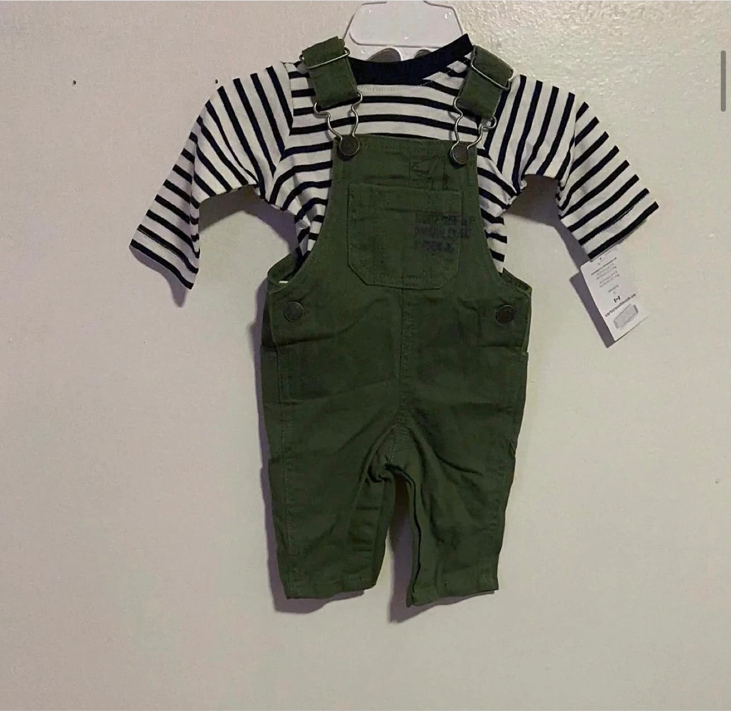 BOYS 2PC JUMPER SUITE (SIZE:NEWBORN)