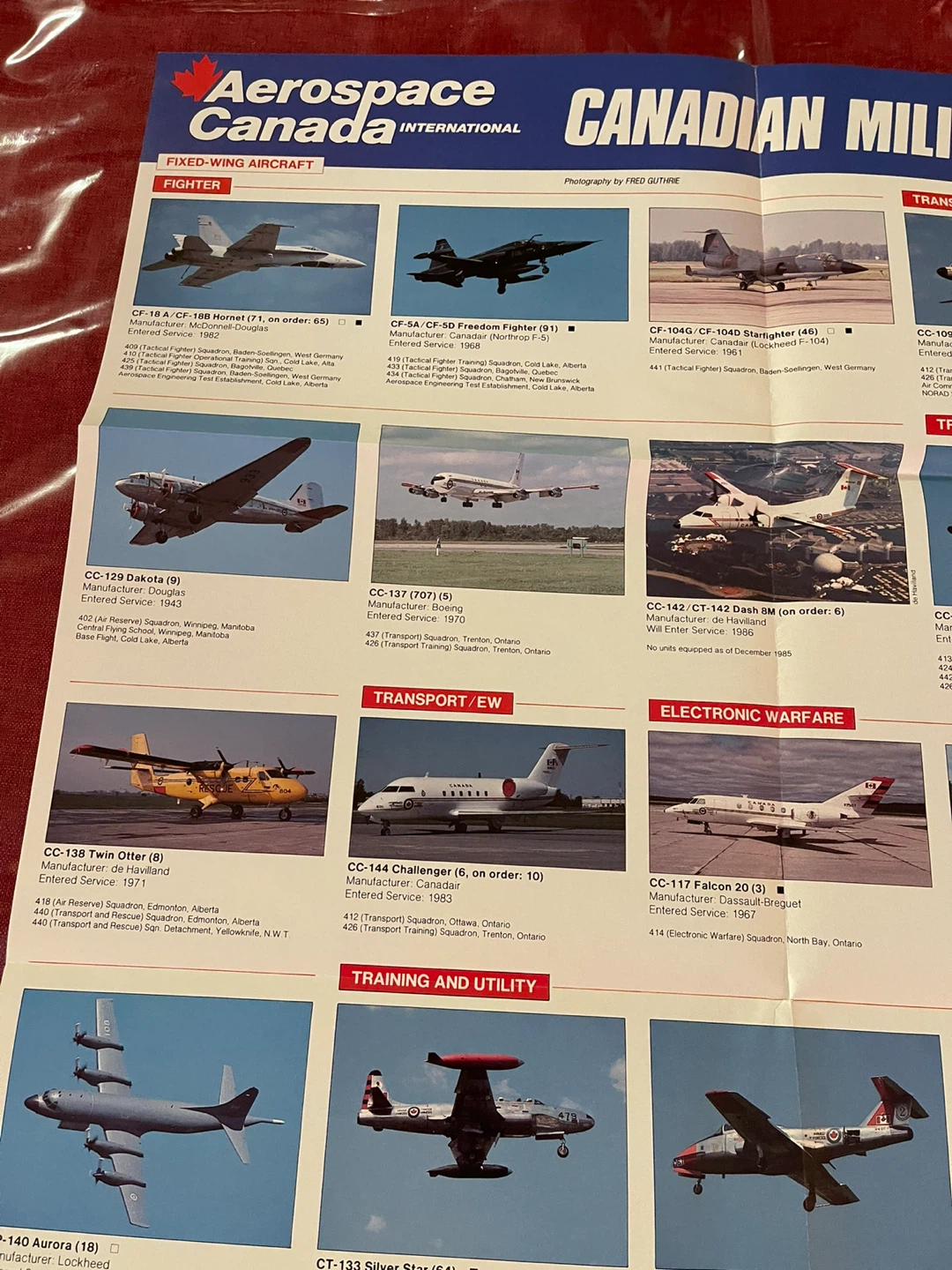 Canadian Military Aircraft Poster - photo 2