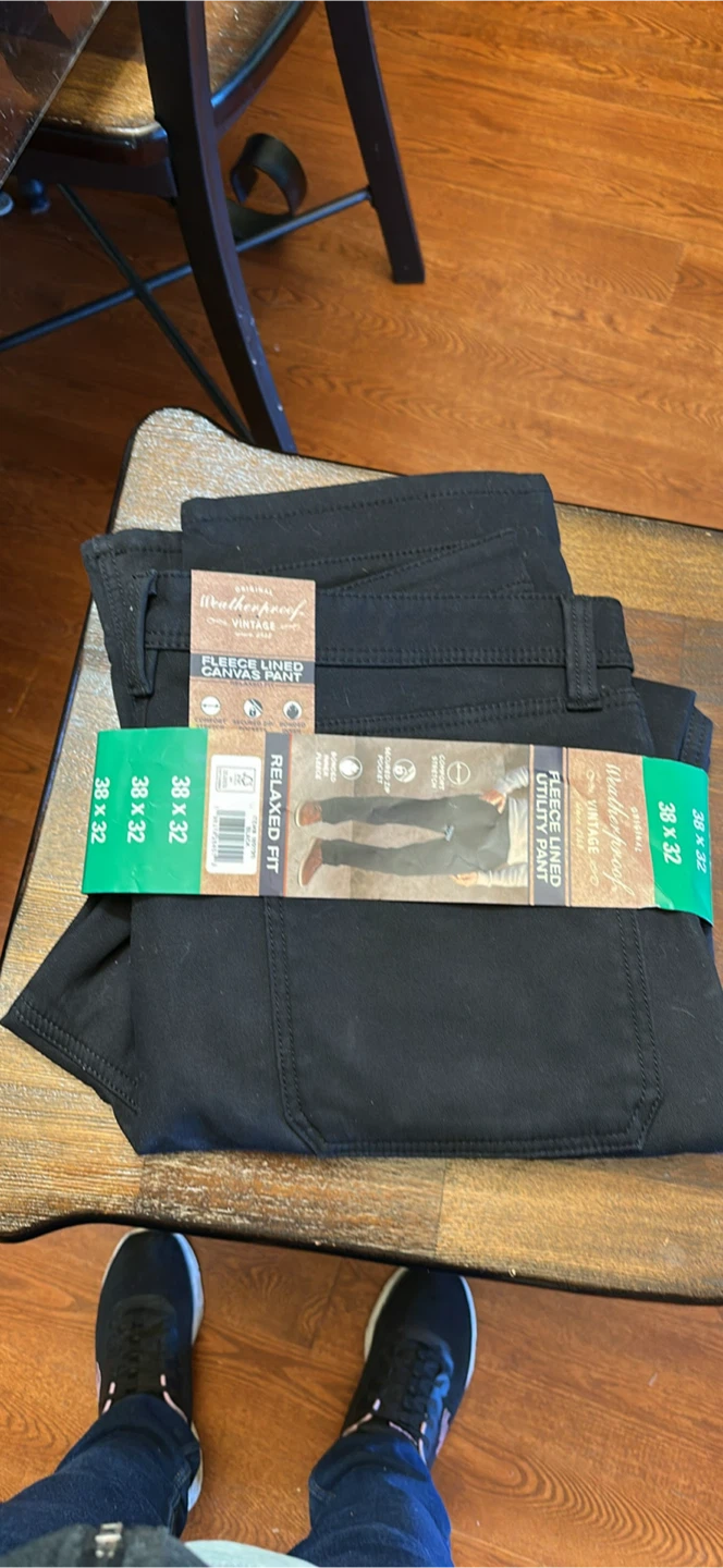 Weatherproof Vintage Fleece Lined Utility Pants - 38x32 - photo 3