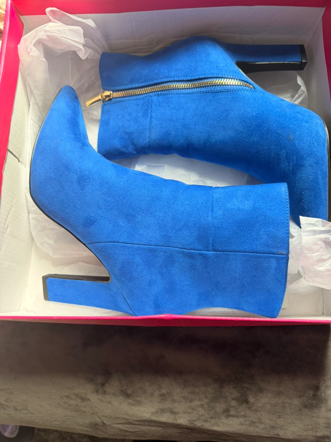 Blue Dolly Booties Size 9.5 - photo 2