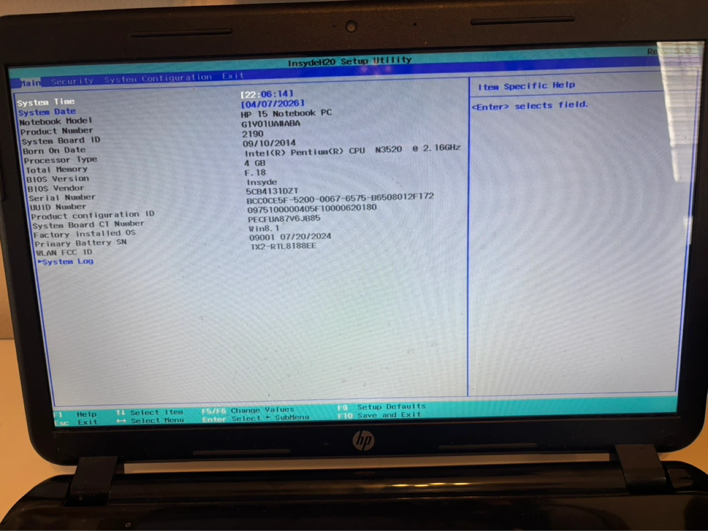 HP 15 Notebook PC Laptop