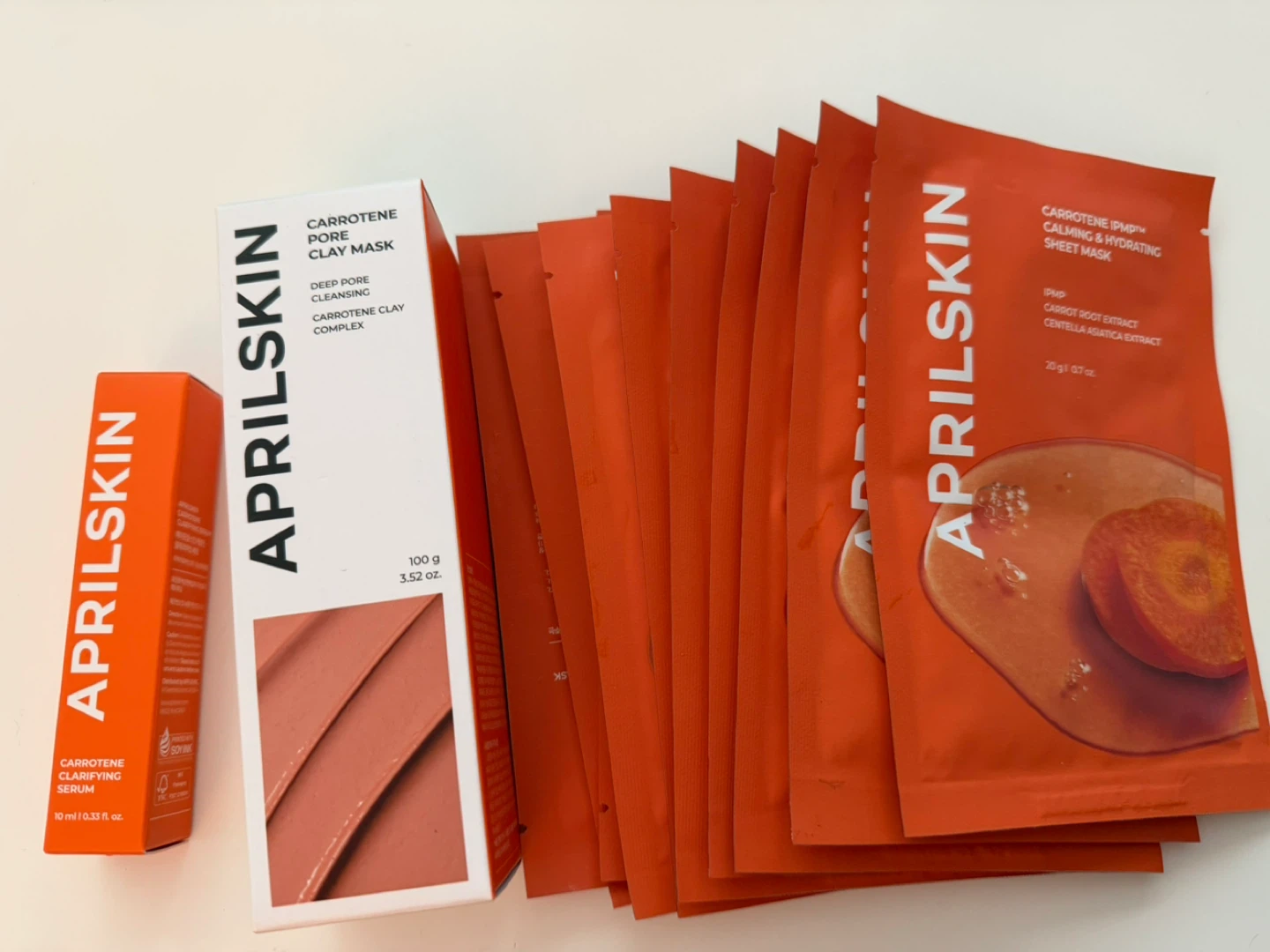 AprilSkin Carotene Pore Clay Mask & Sheet Masks
