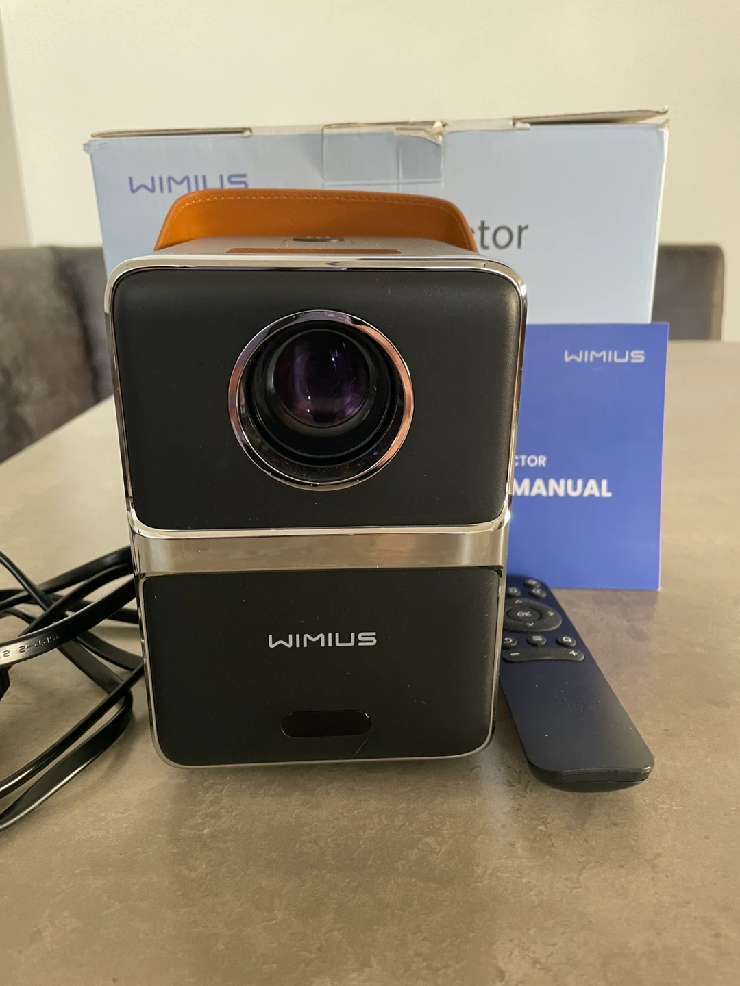 Compact Video Projector includes original box and manual