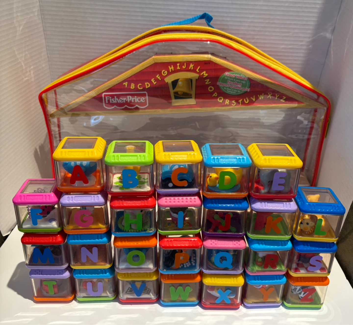 Fisher-Price Peek-a-Blocks Alphabet Blocks - photo 3